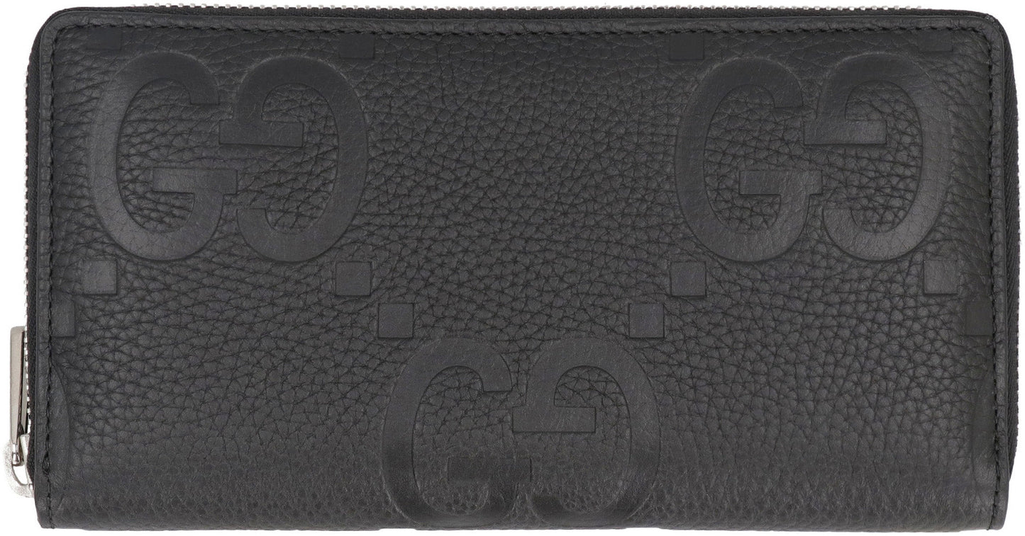 GUCCI Jumbo GG Zip Around Wallet