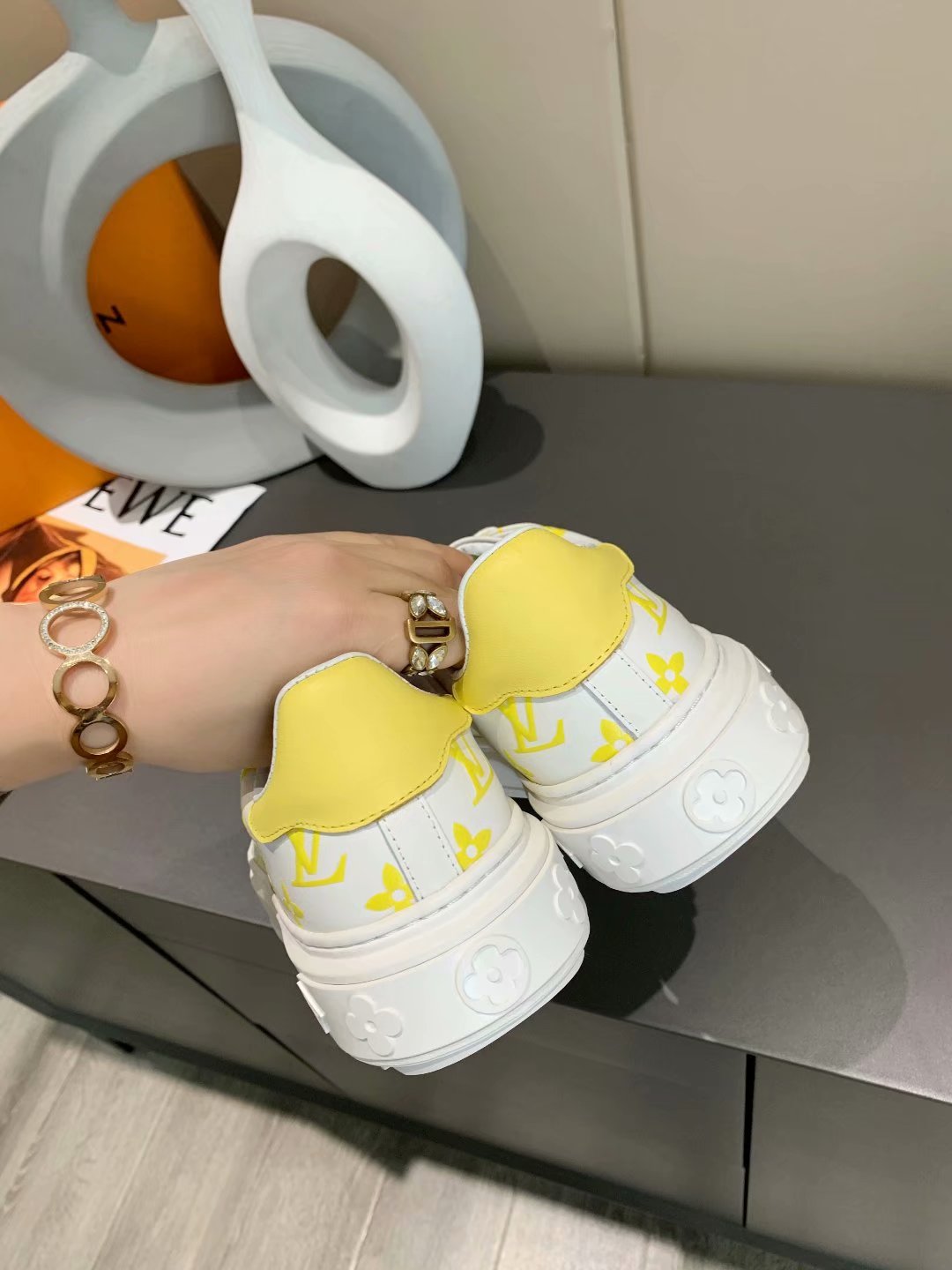 GLM - LUV Time Out Yellow Sneaker