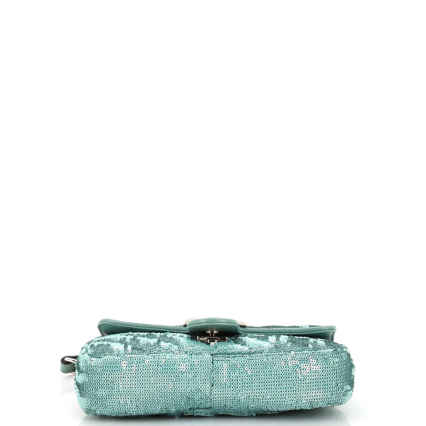 GG Marmont Flap Bag Diagonal Quilted Sequins Mini