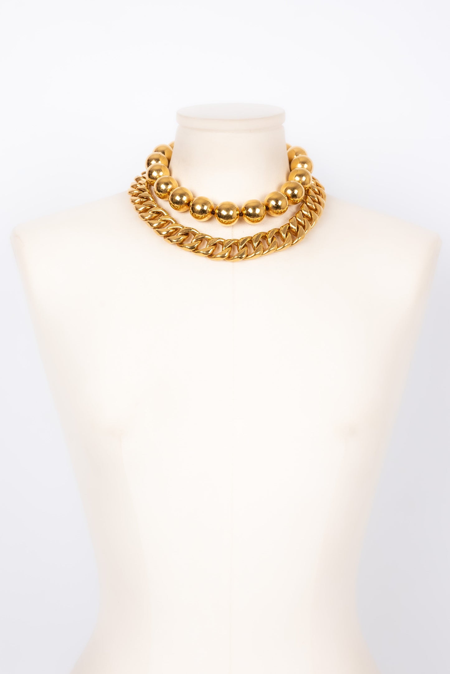 Collier dorÃƒÆ’Ã‚Â© Chanel 1990s