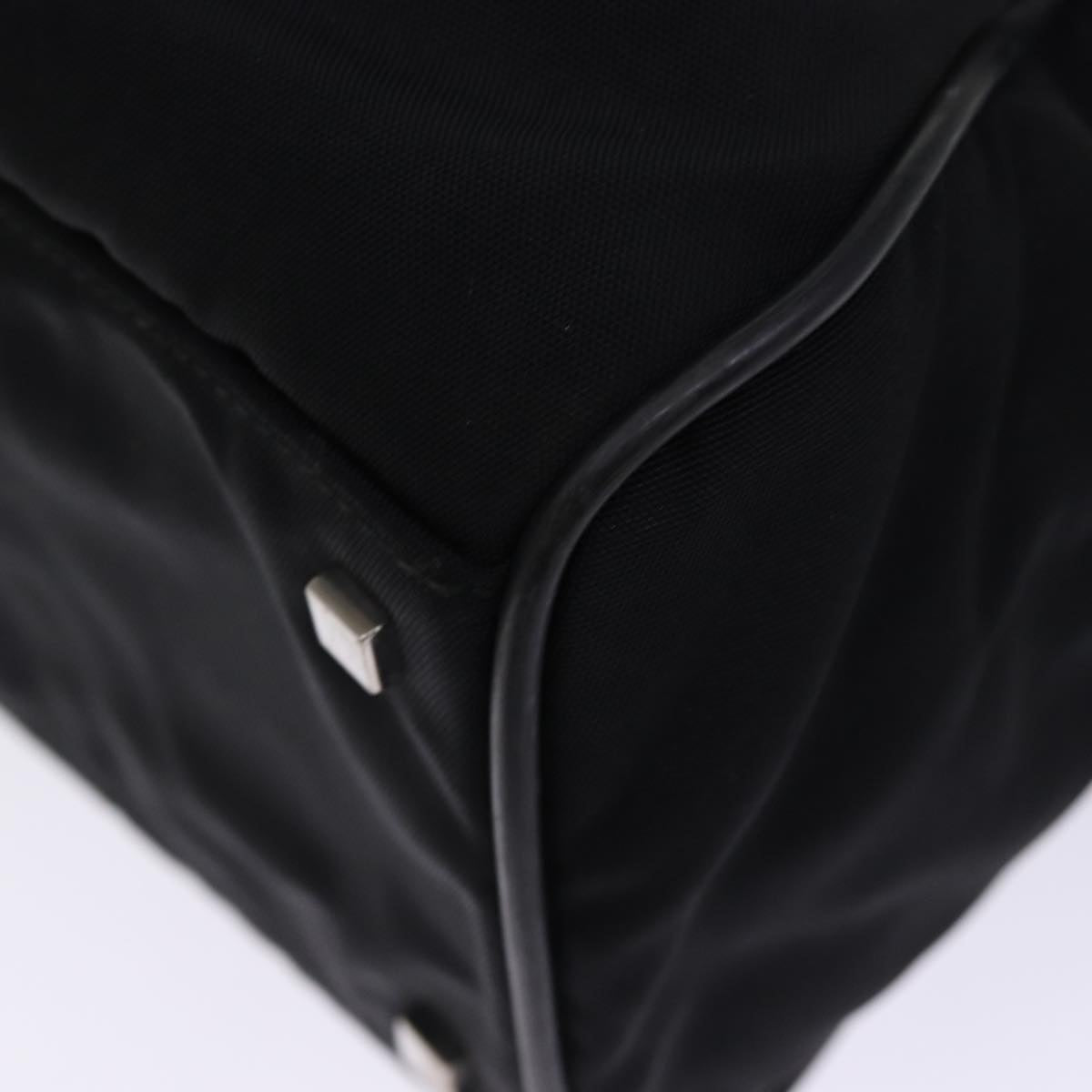 GUCCI Boston Bag Nylon 2way Black 74476