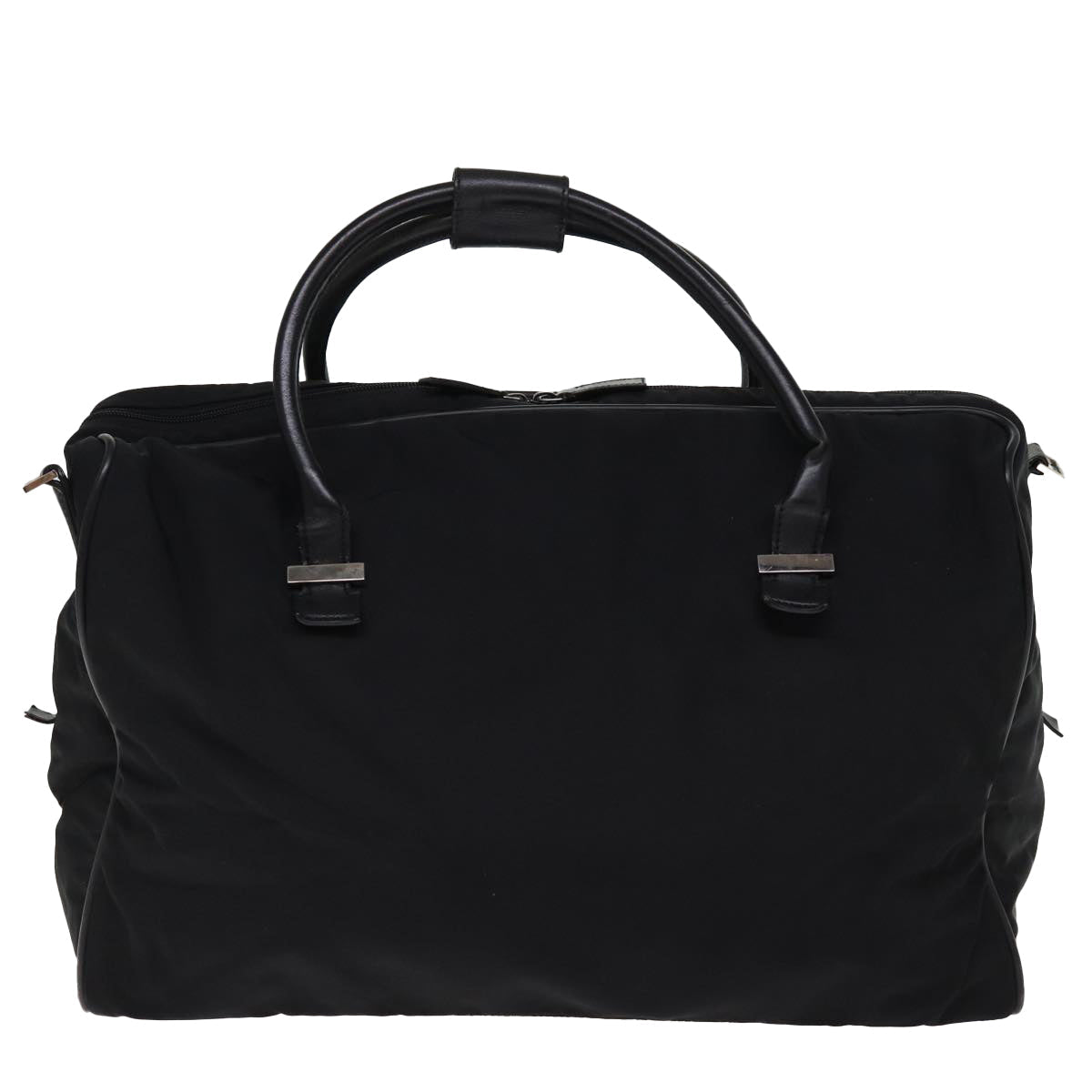 GUCCI Boston Bag Nylon 2way Black 74476