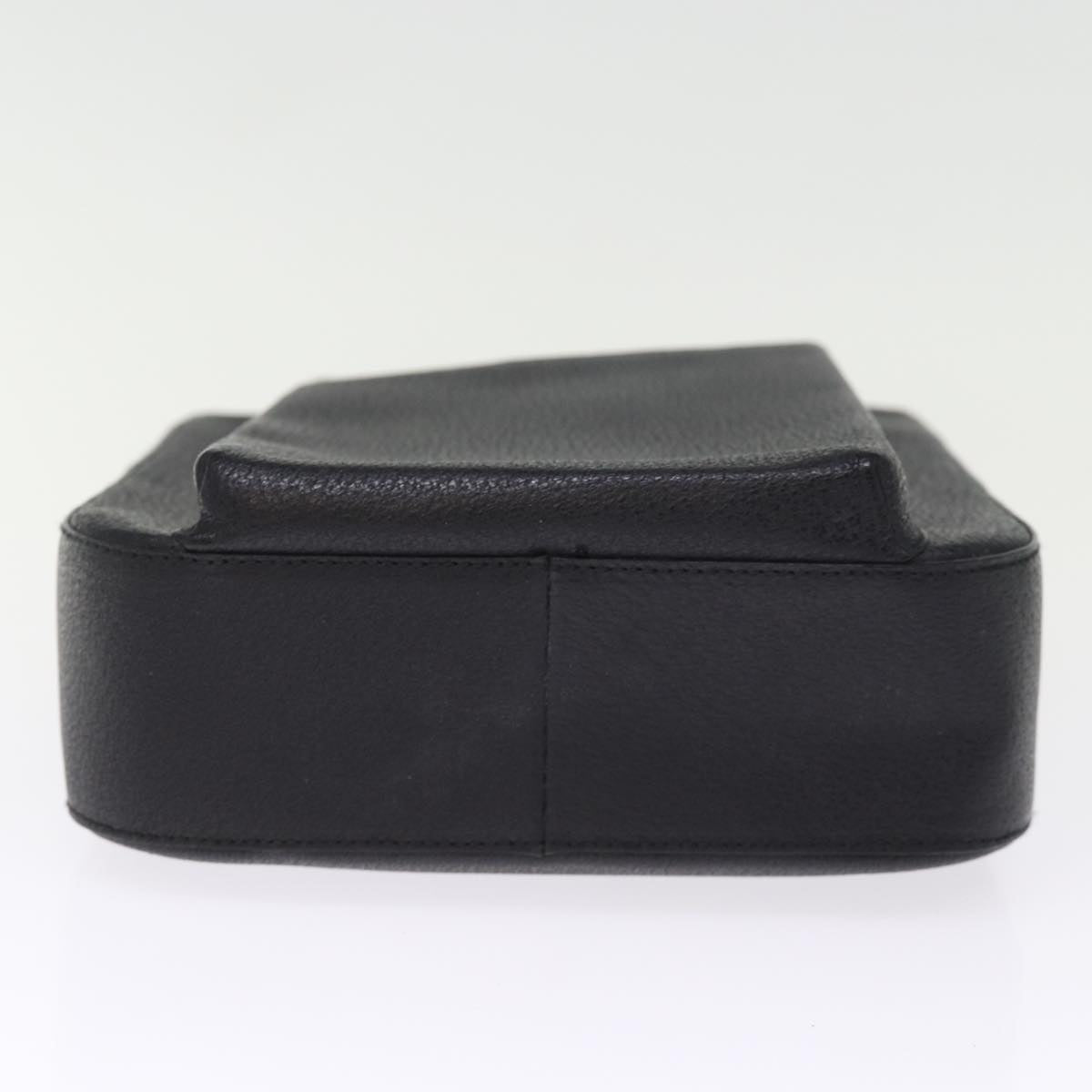 GUCCI Hand Bag Leather 2way Black 002 1118 0463 74592