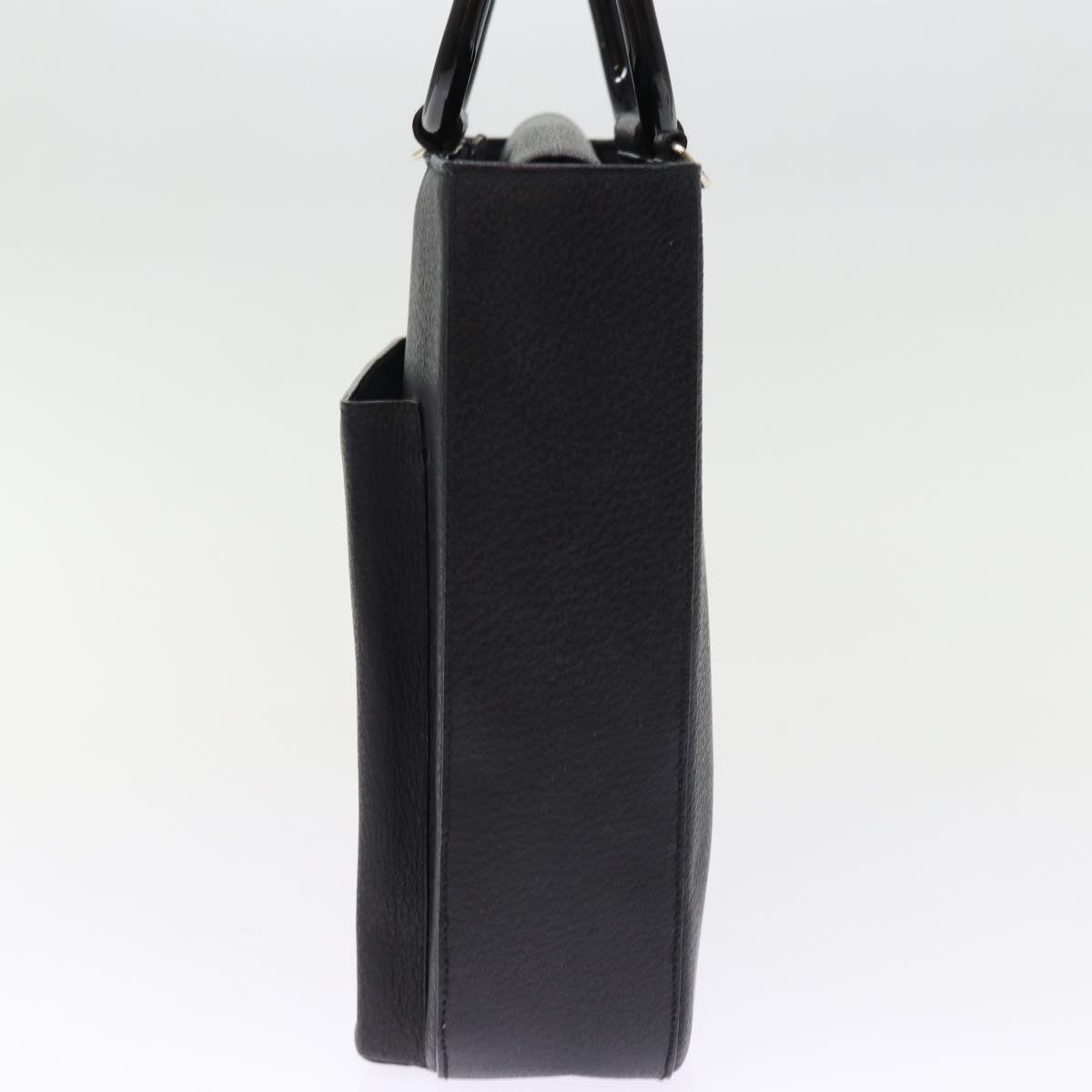 GUCCI Hand Bag Leather 2way Black 002 1118 0463 74592