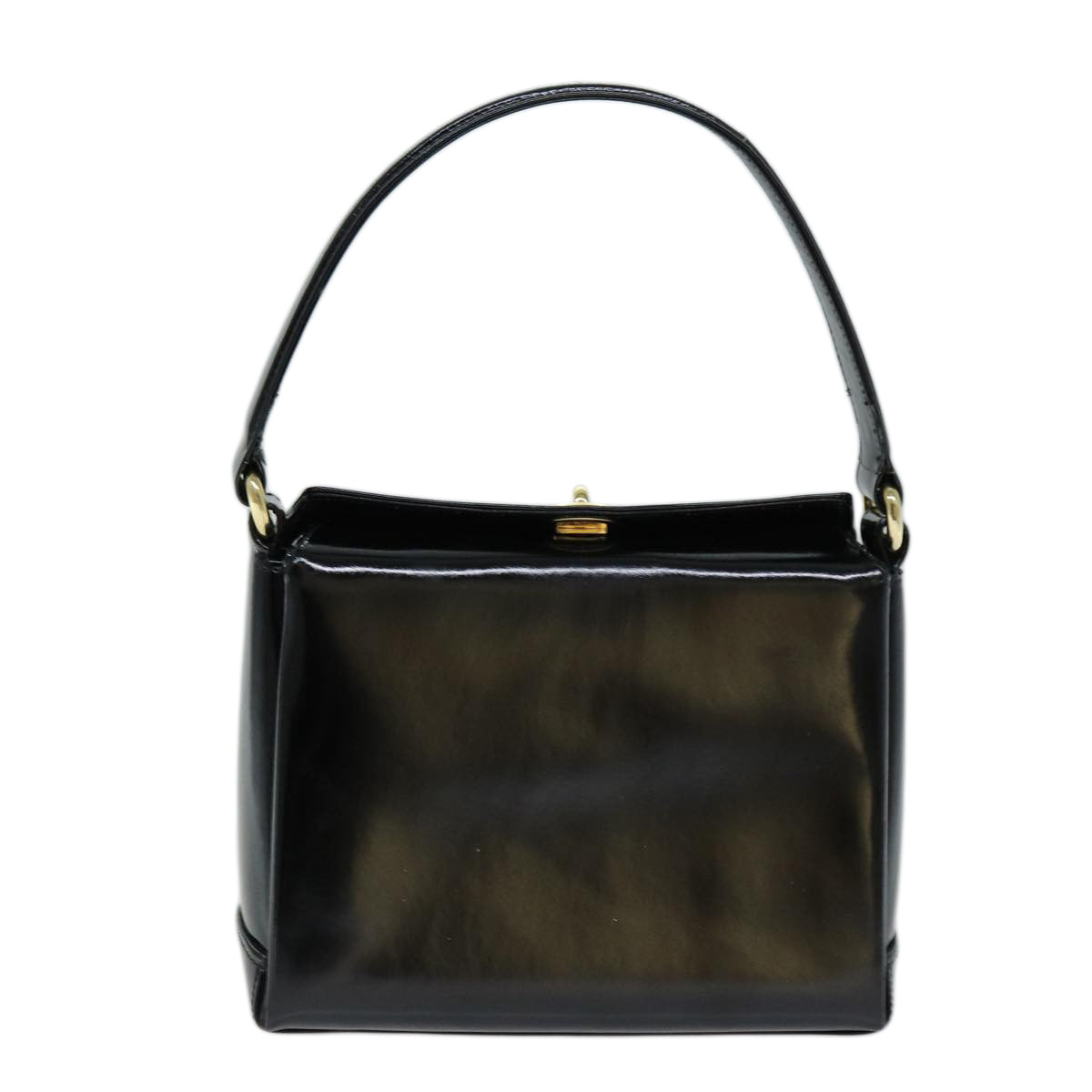 GUCCI Hand Bag Patent leather Black 000 110 0907 74593