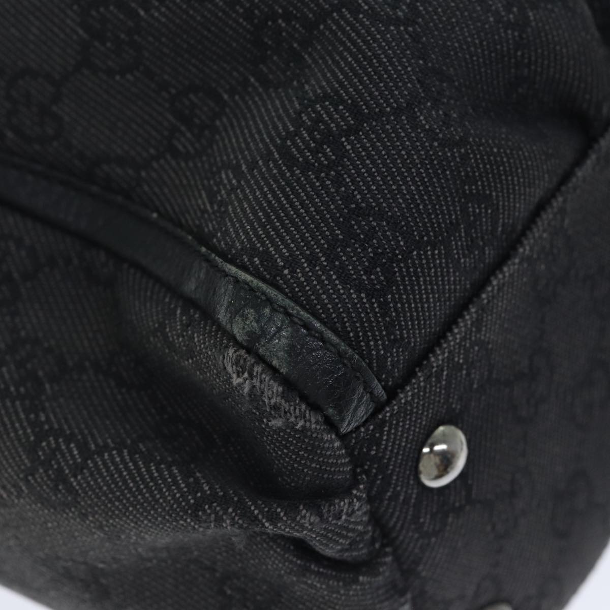 GUCCI GG Canvas Tote Bag Outlet Gray 341491 74649