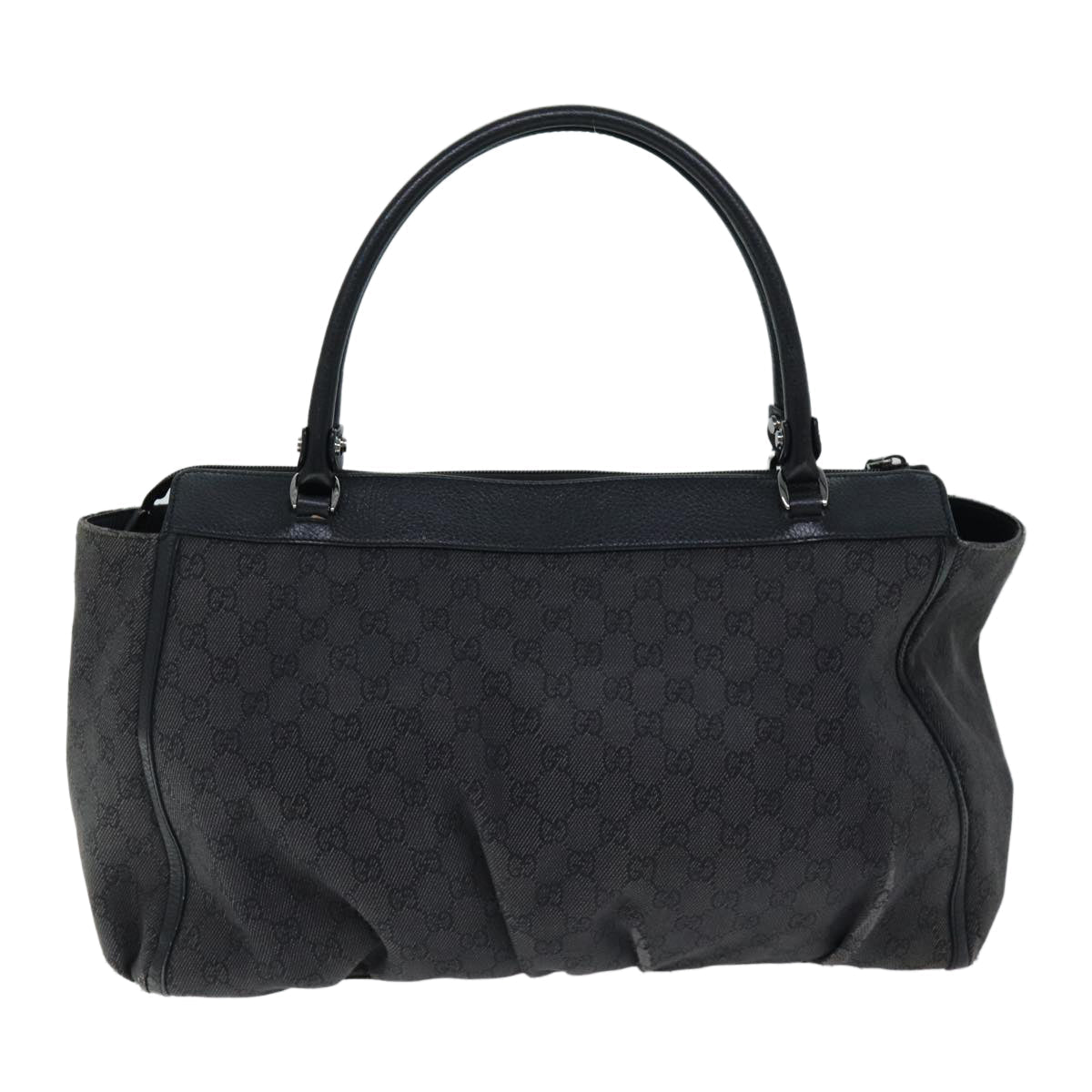 GUCCI GG Canvas Tote Bag Outlet Gray 341491 74649