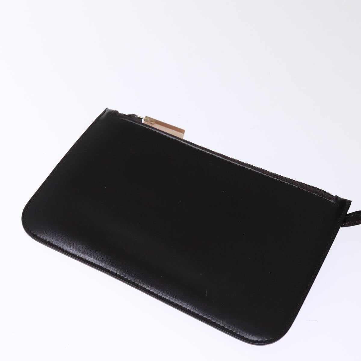 GUCCI Shoulder Bag Vinyl Brown 74653