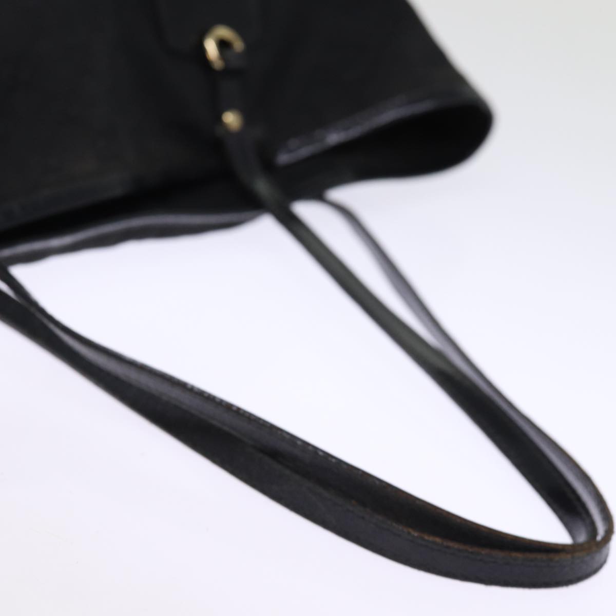 GUCCI GG Canvas Tote Bag Black 211976 74655