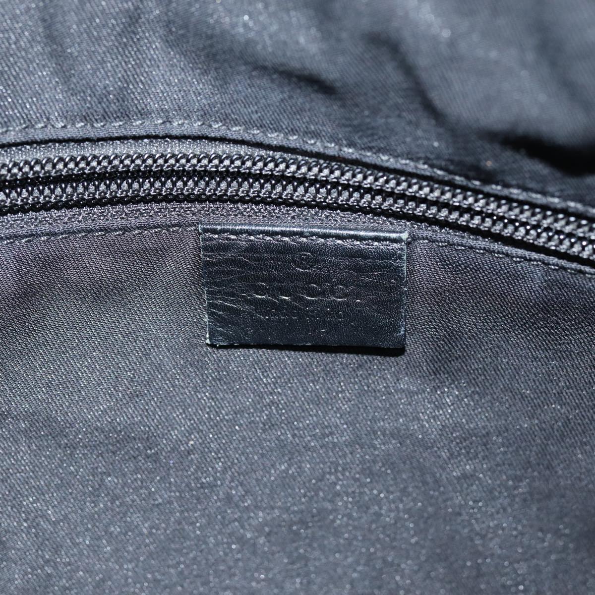 GUCCI GG Canvas Shoulder Bag Black 145856 74657