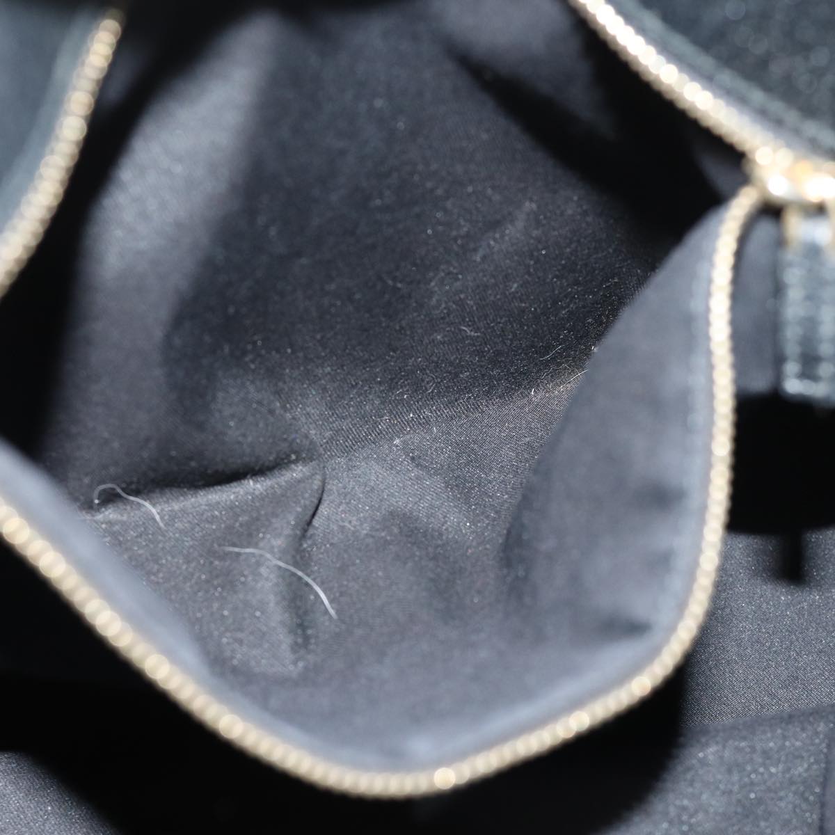 GUCCI Bamboo GG Canvas Hand Bag Black 137395 74745