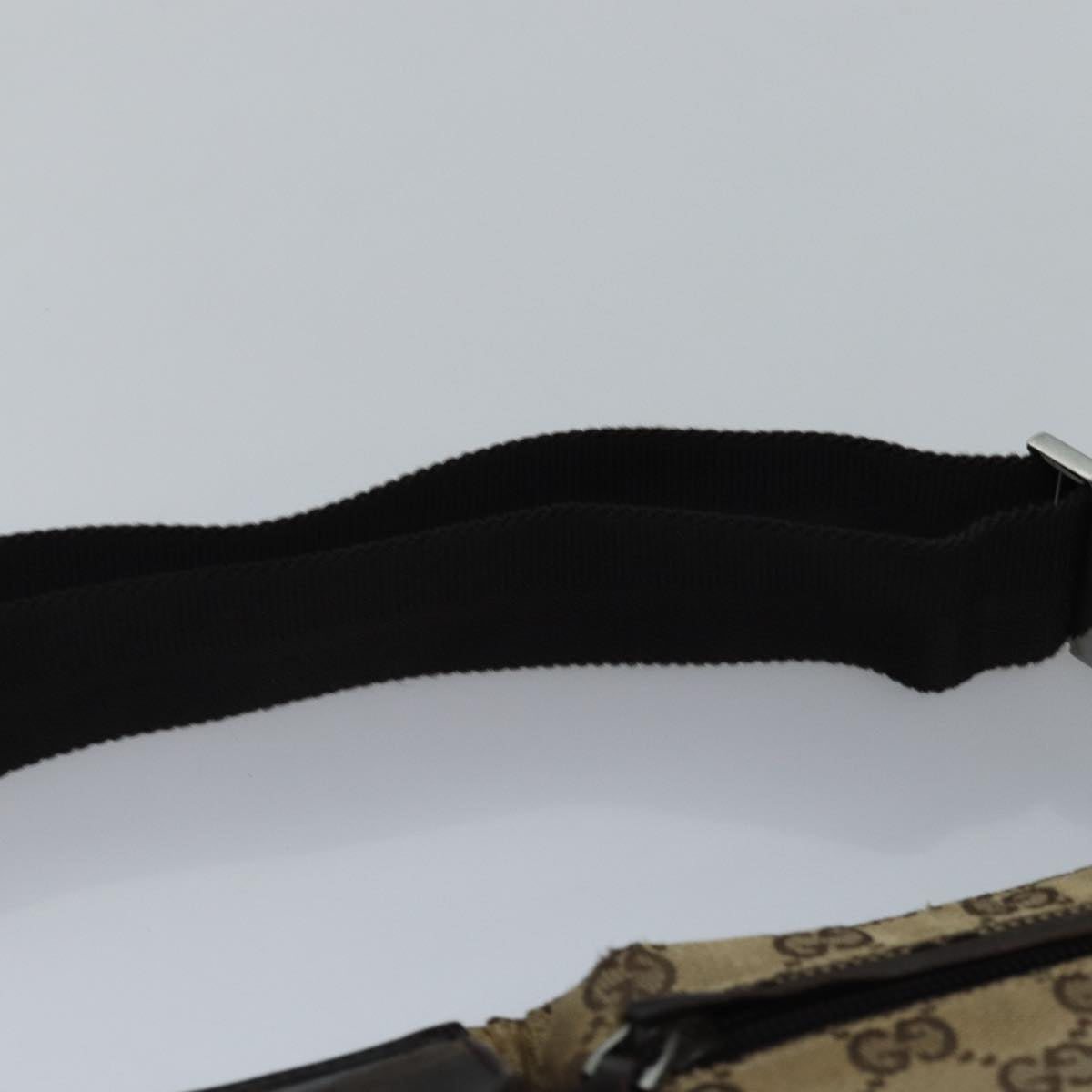 GUCCI GG Canvas Body Bag Beige 28566 74874