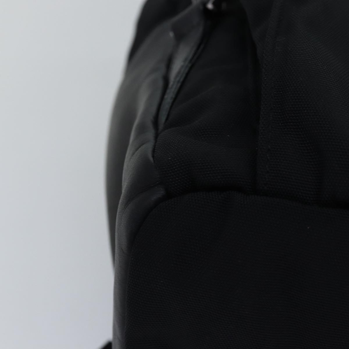 GUCCI Backpack Nylon Leather Black 003 0233 74876