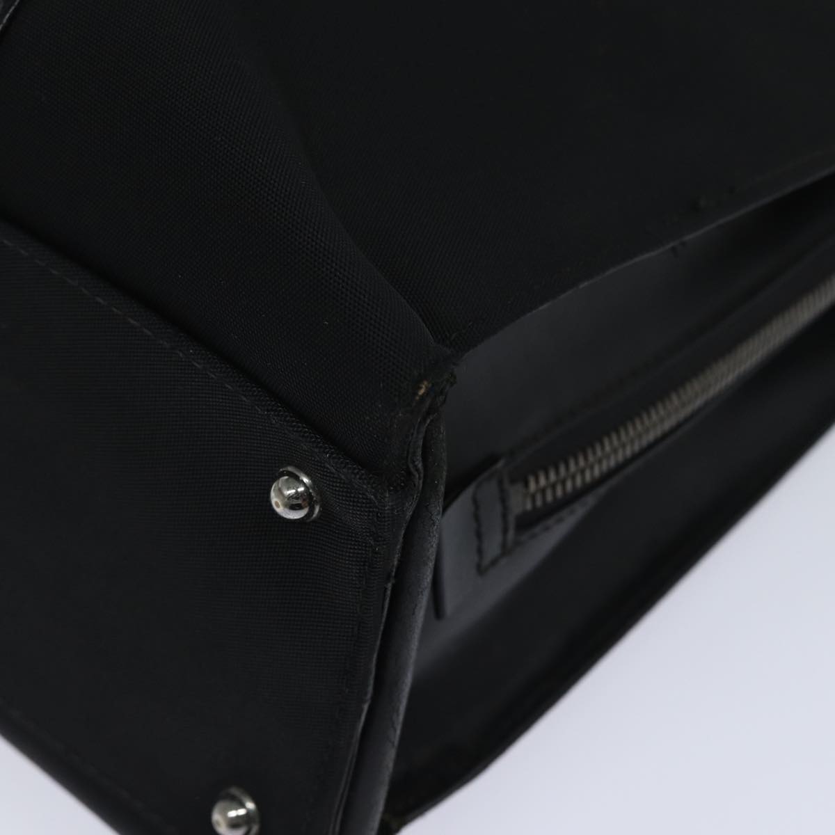 GUCCI Hand Bag Canvas Black 114262 74889