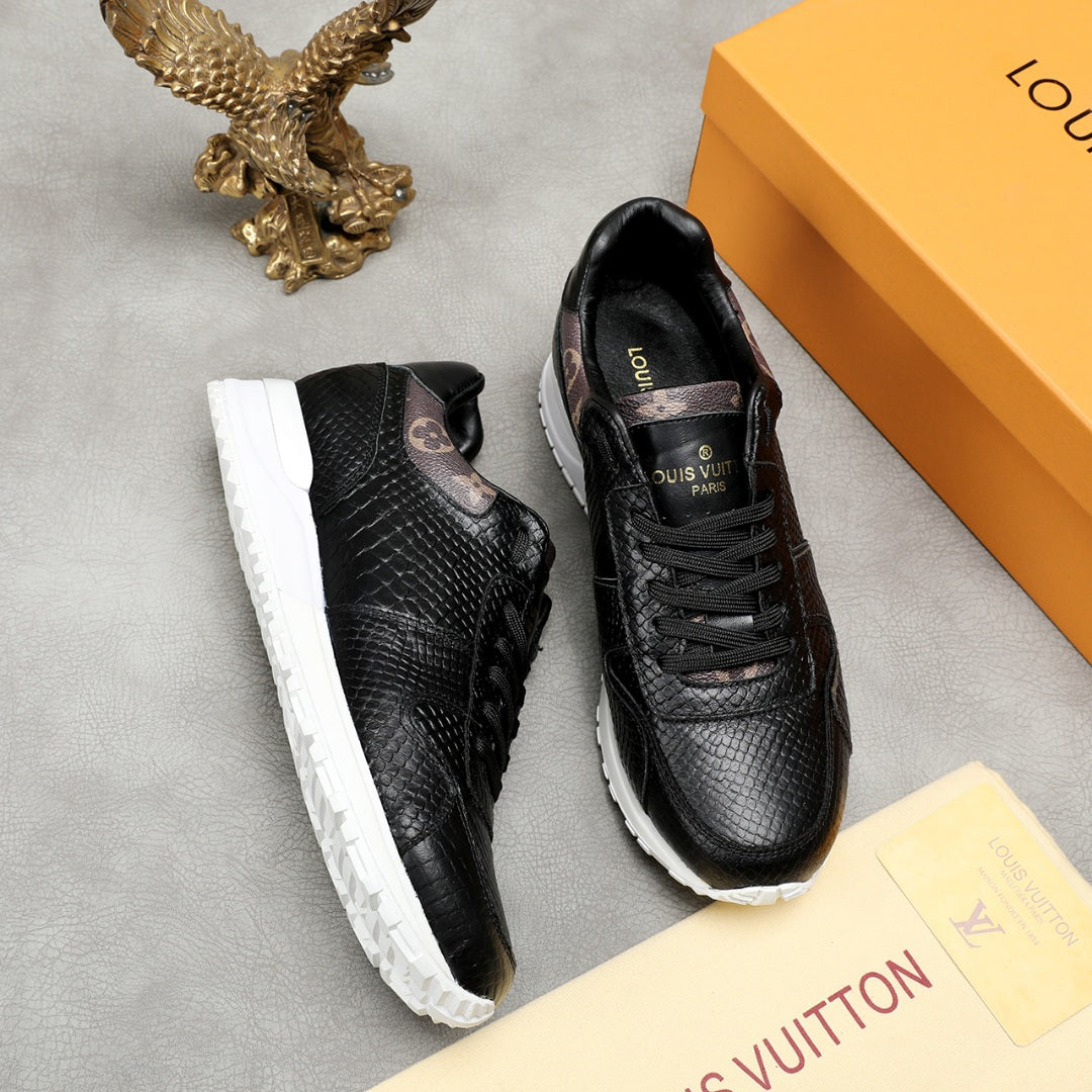 GLM - LUV Run Away Low Top Black Brown Sneaker