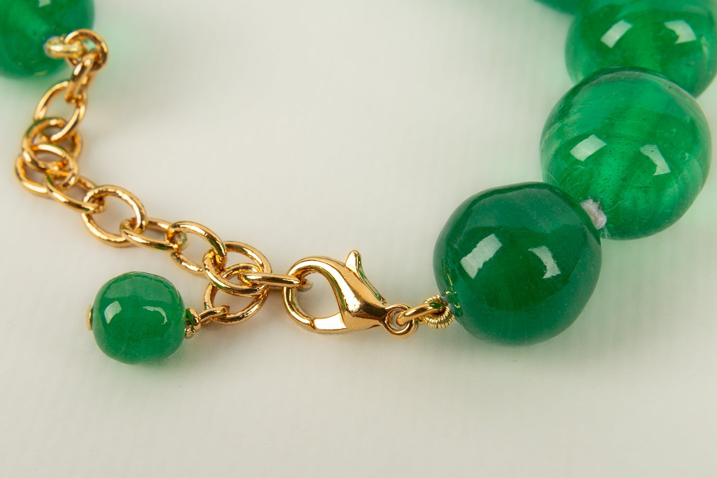 Collier camÃƒÆ’Ã‚Â©lia vert Augustine