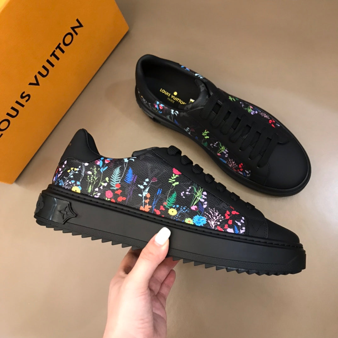 GLM - LUV  Time Out Black Yellow Sneaker