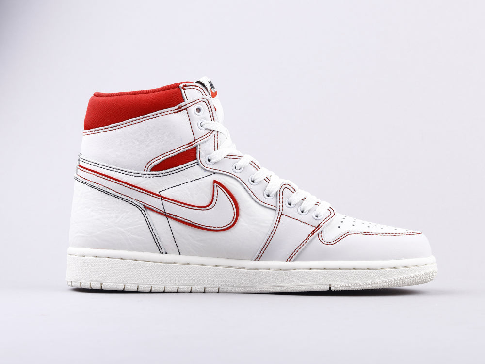 GLM - AJ1 white and red manuscript