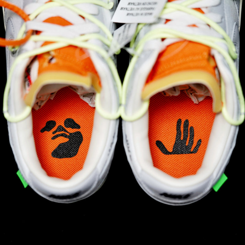 GLM - OW x Dunk (NO.43) green shoelace orange buckle