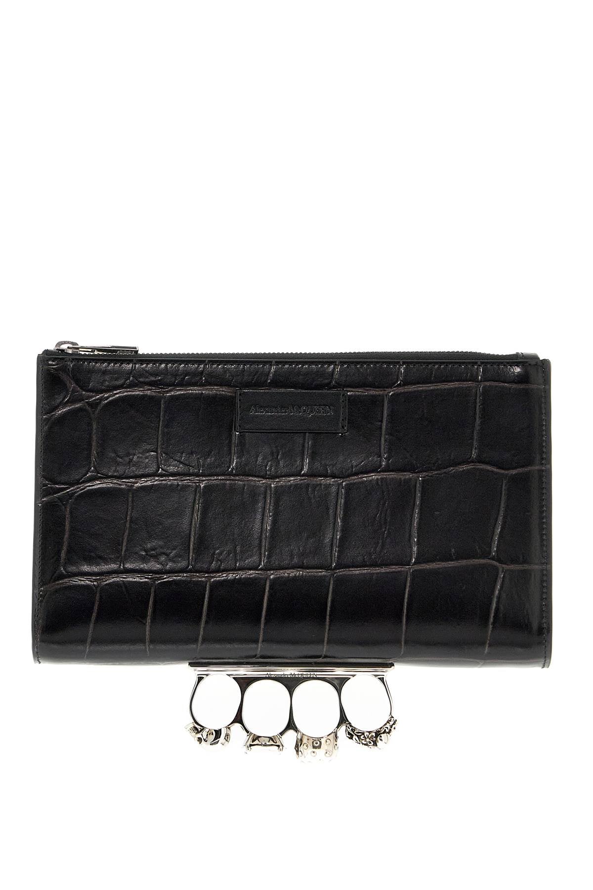 Alexander Mcqueen Four Rings Pouch Men