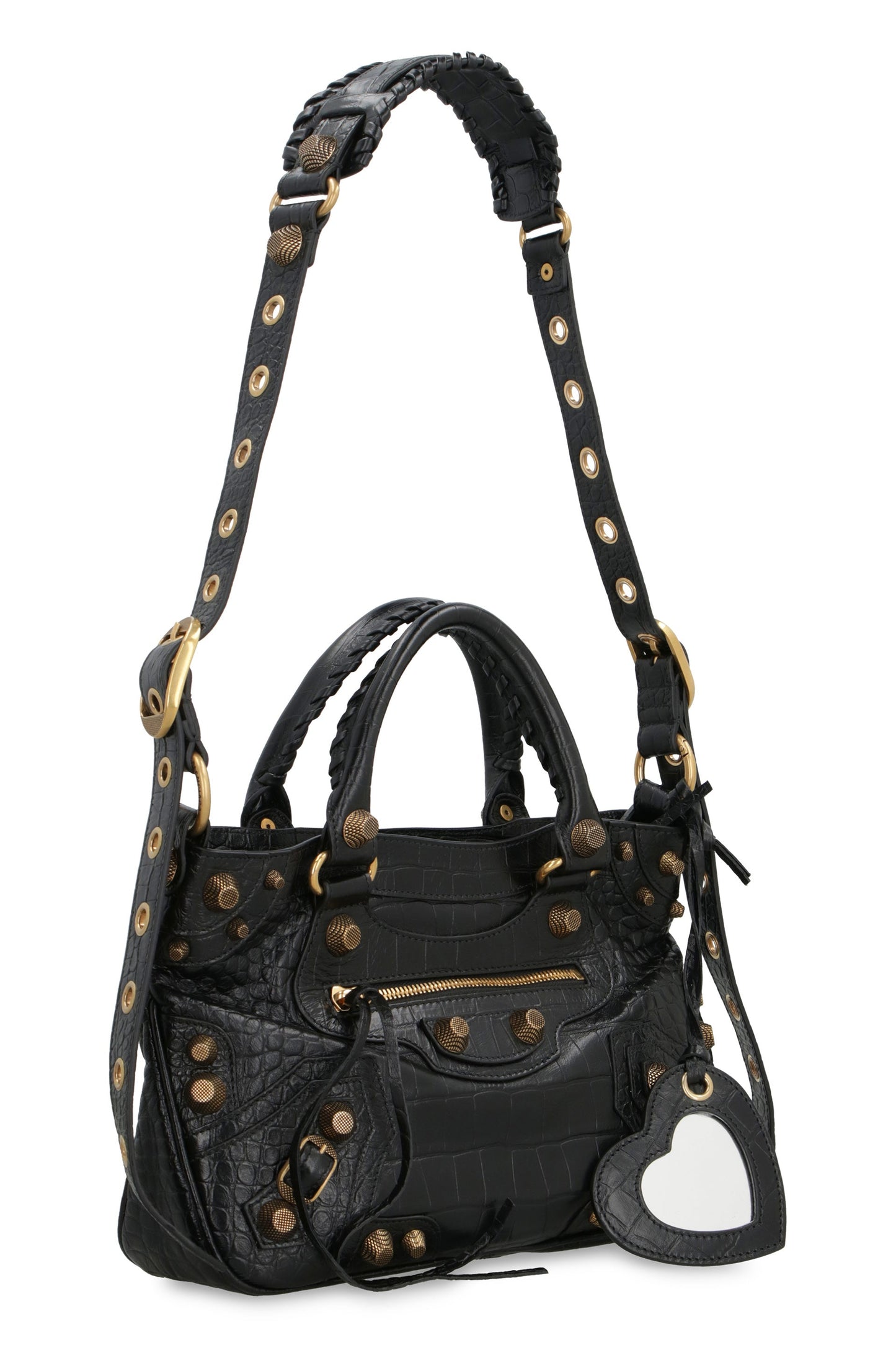 NEO CAGOLE MEDIUM LEATHER TOTE BAG