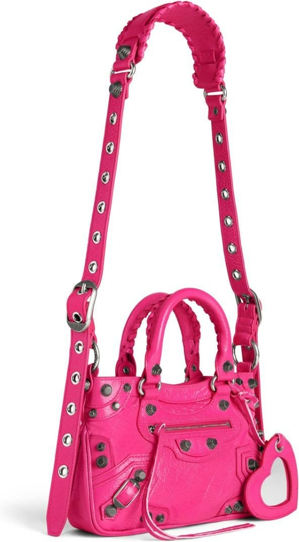 NEO CAGOLE SMALL LEATHER HANDBAG