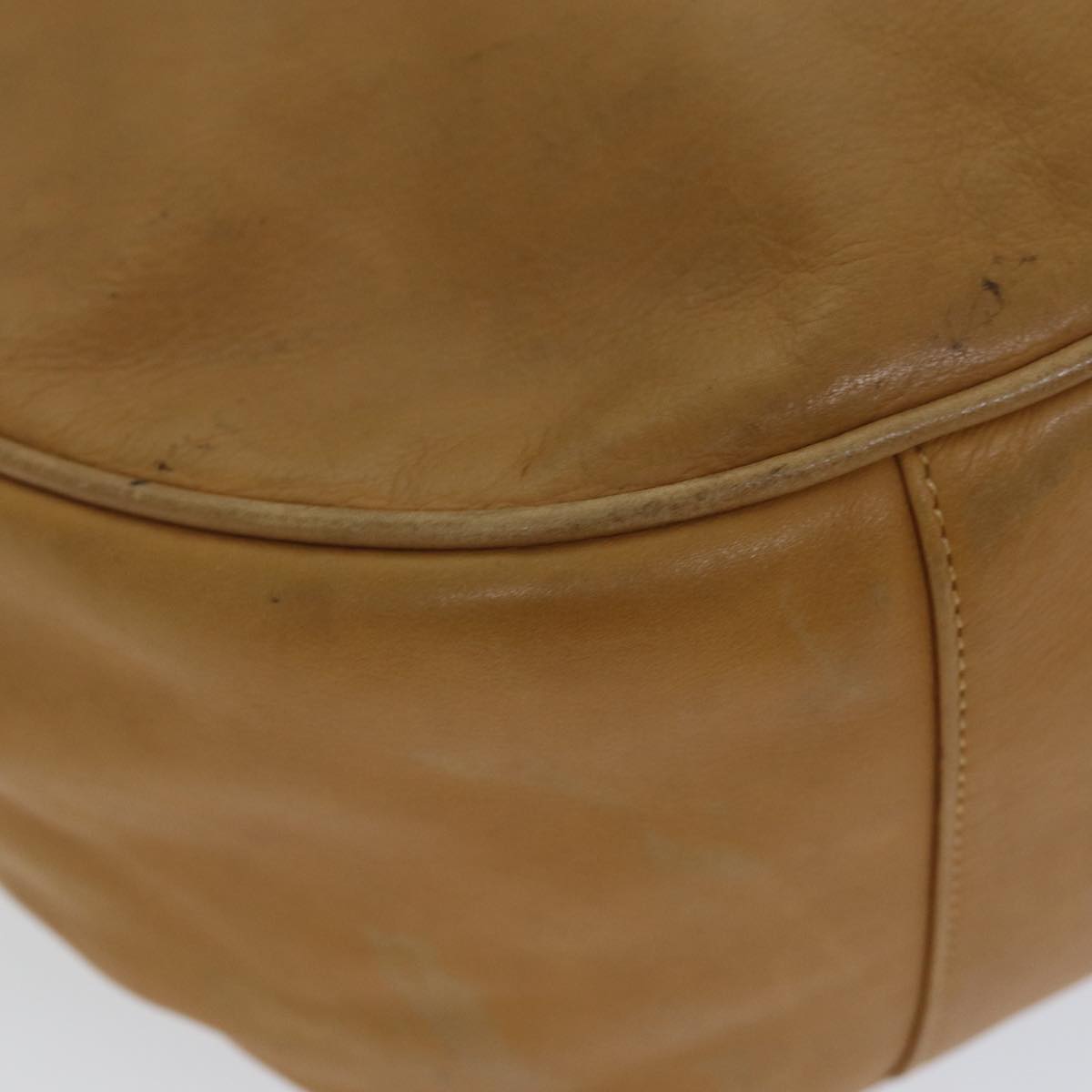 GUCCI Shoulder Bag Leather Brown 001 115 1373 75314
