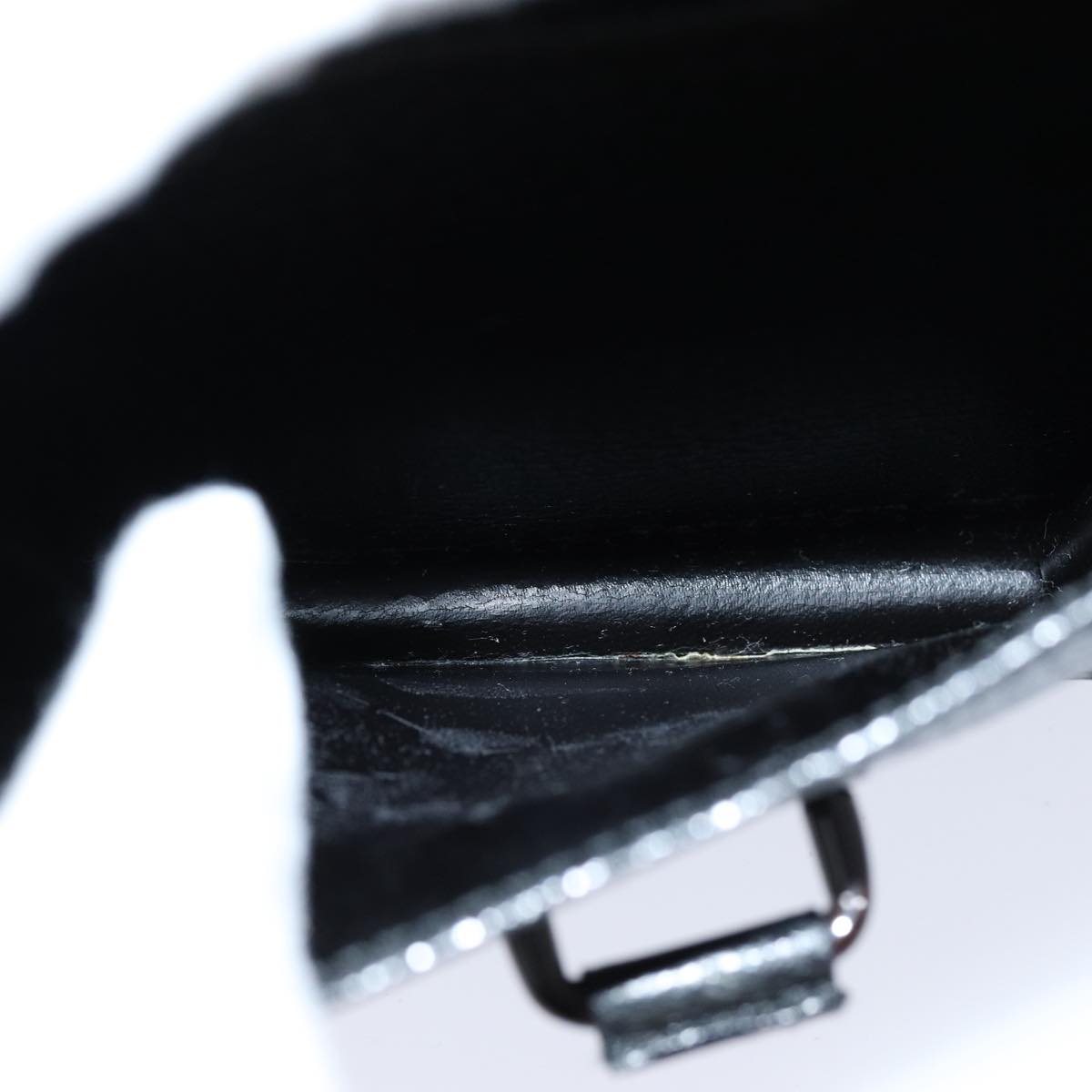 GUCCI Hand Bag Leather 2way Black 000 2058 3086 75404