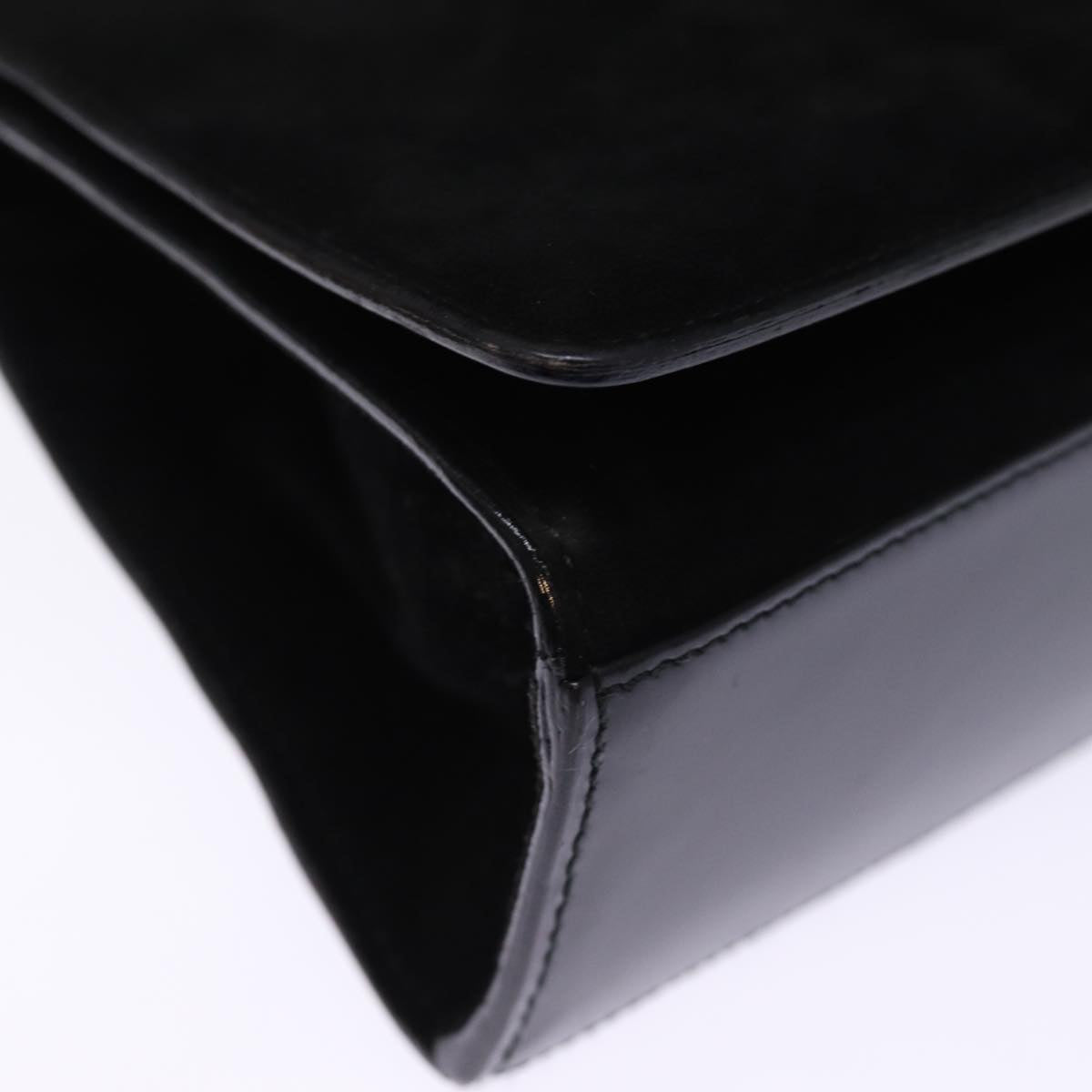GUCCI Hand Bag Suede Black 001 2058 1928 0 75456