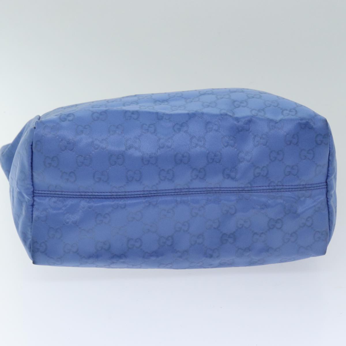 GUCCI GG Canvas Tote Bag Blue 282439 75595