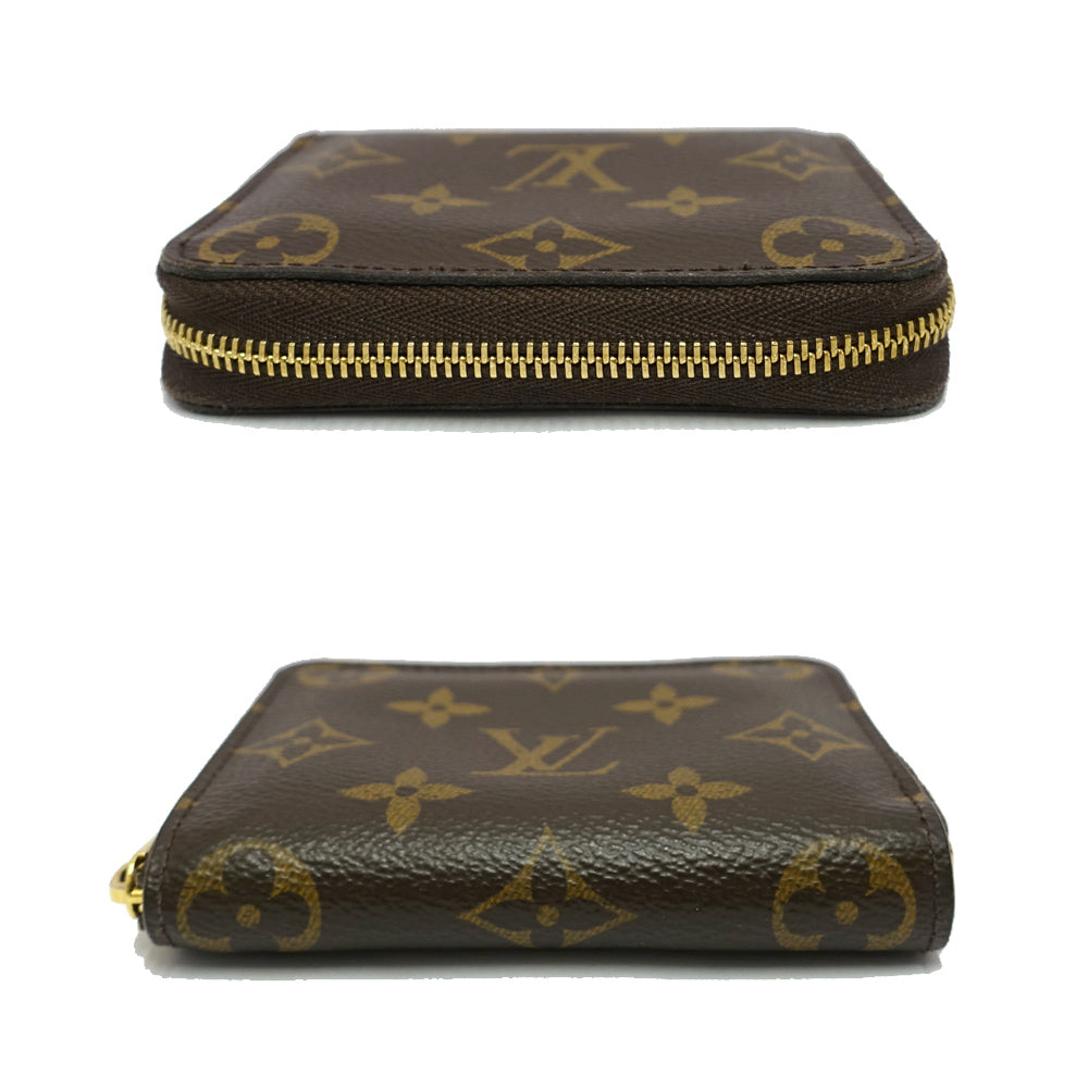 Louis Vuitton M60067 Monogram Brown G Gold  Small Wallet Small  Women Only