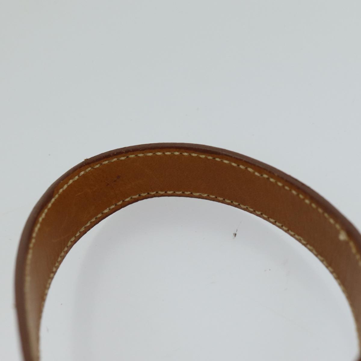 GUCCI Shoulder Bag Leather Brown 75672