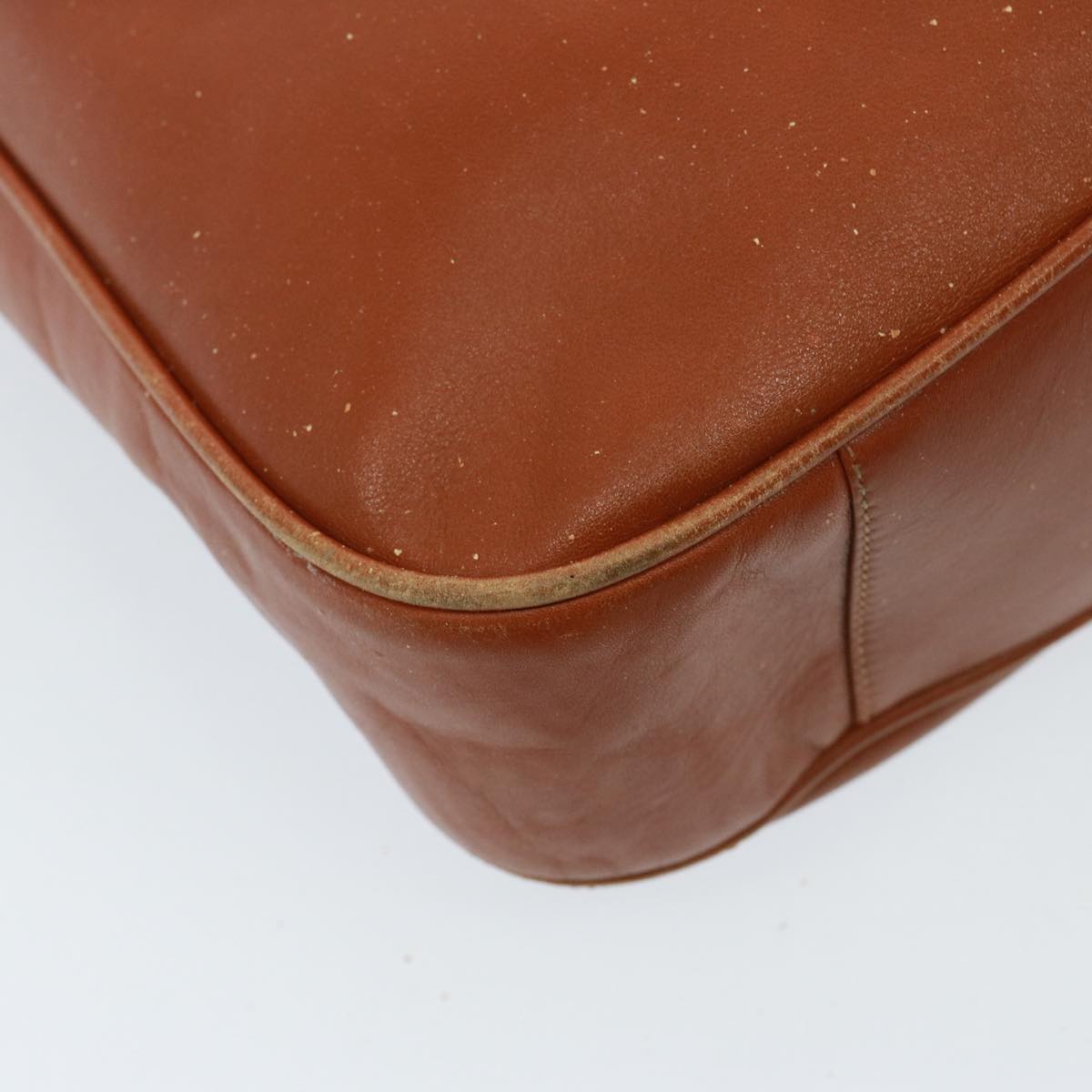 GUCCI Bamboo Shoulder Bag Leather 2way Brown 001 1014 1577 75676