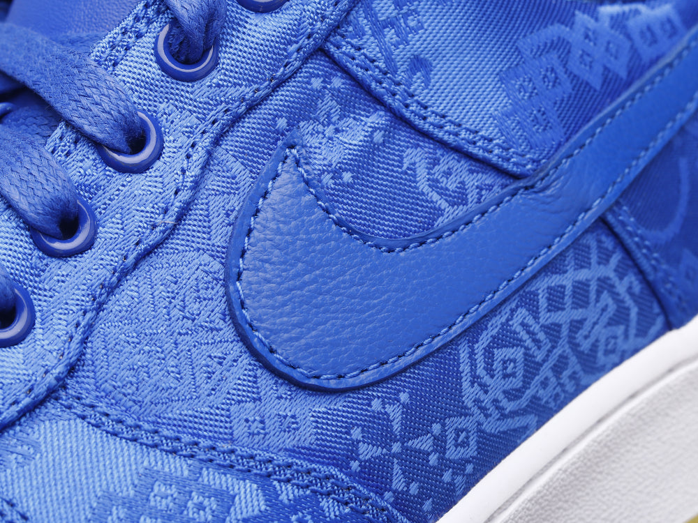 GLM - CLOT blue silk