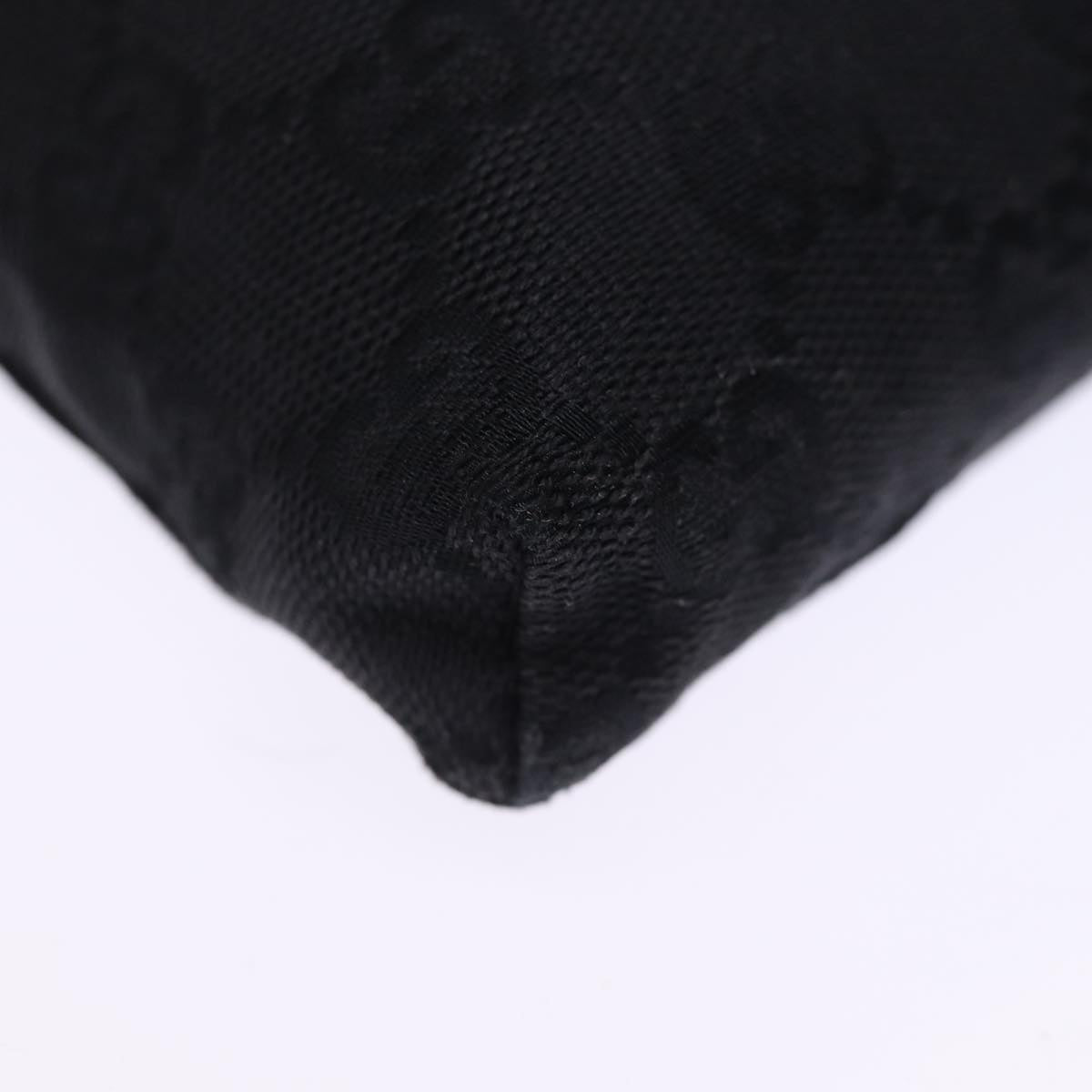 GUCCI GG Canvas Waist bag Black 75886