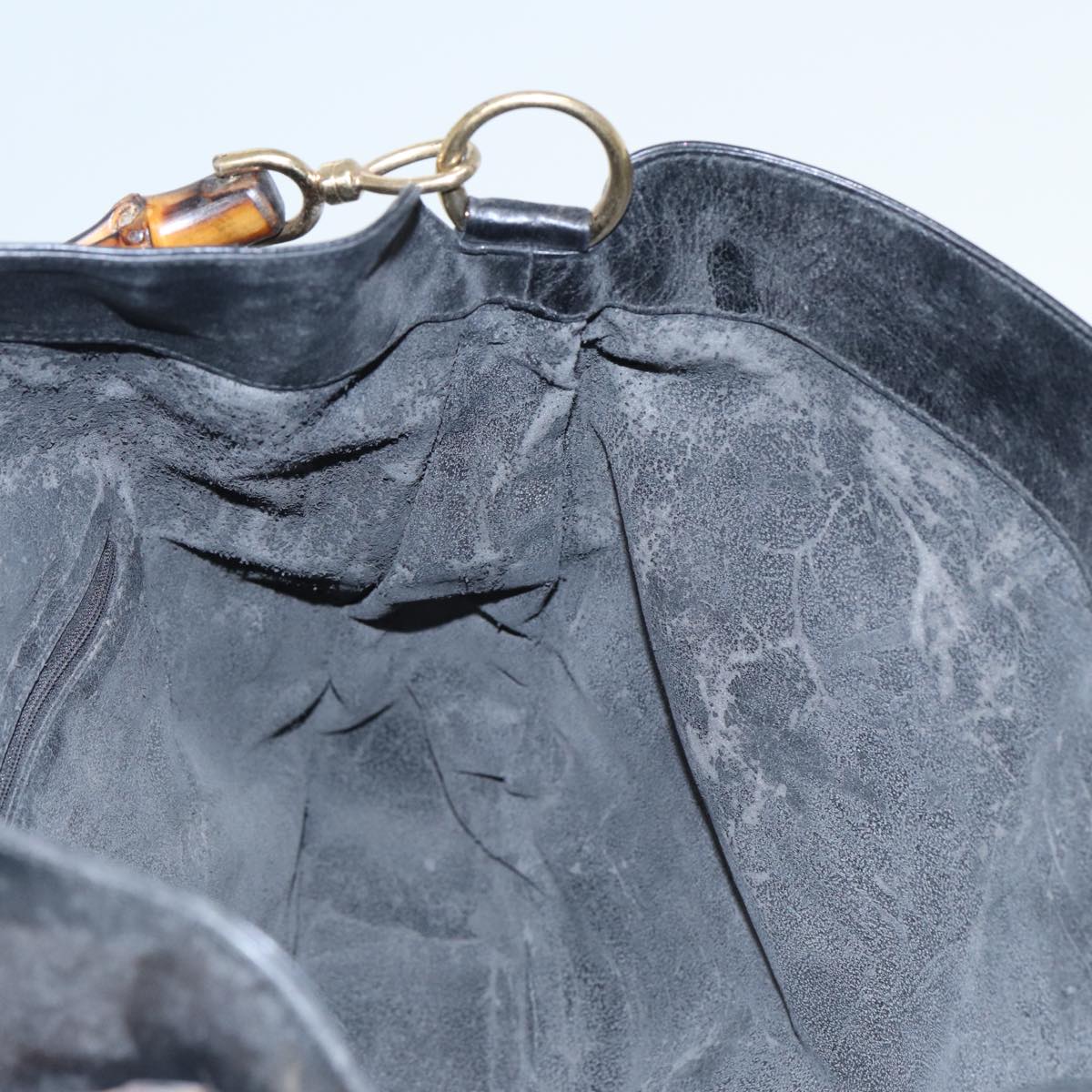 GUCCI Shoulder Bag Leather Black 001 0166 1577 75955