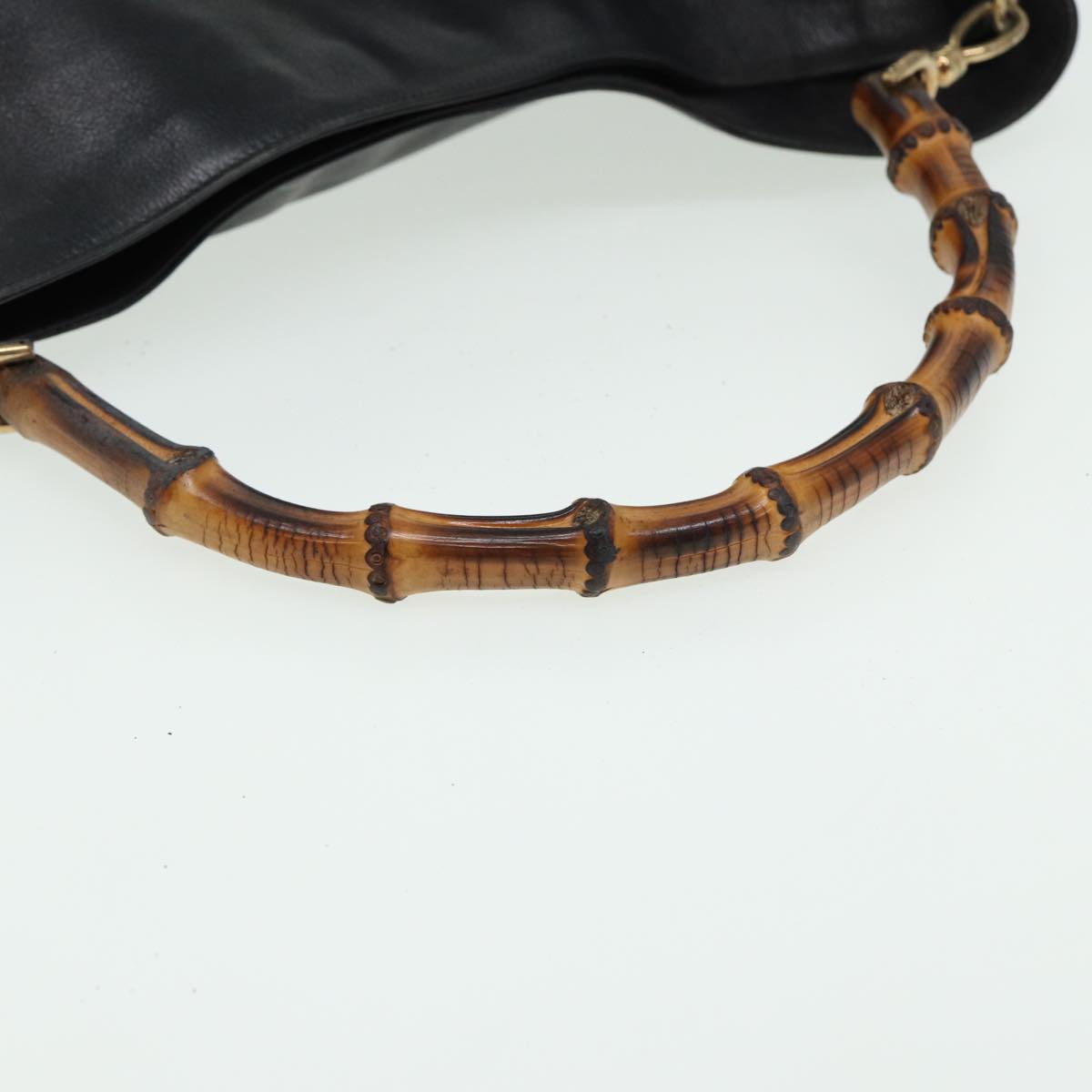 GUCCI Shoulder Bag Leather Black 001 0166 1577 75955