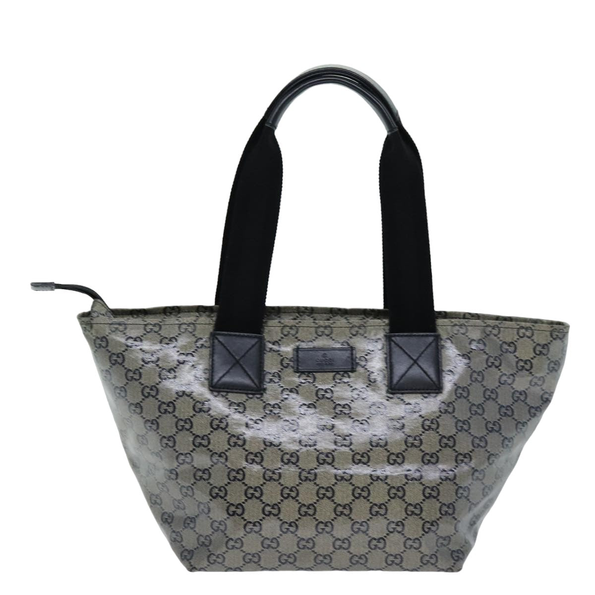 GUCCI GG Crystal Tote Bag Silver 131230 75983