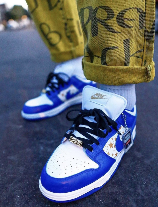 GLM - SUP x DUNK White Blue Gold