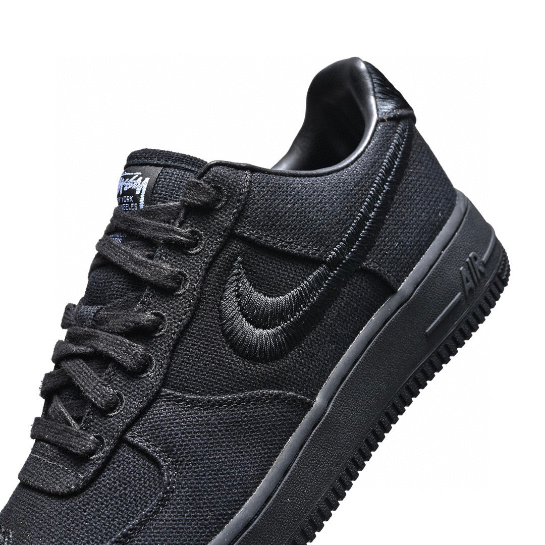 GLM - AF1 x Stussy Collaboration Pure Black