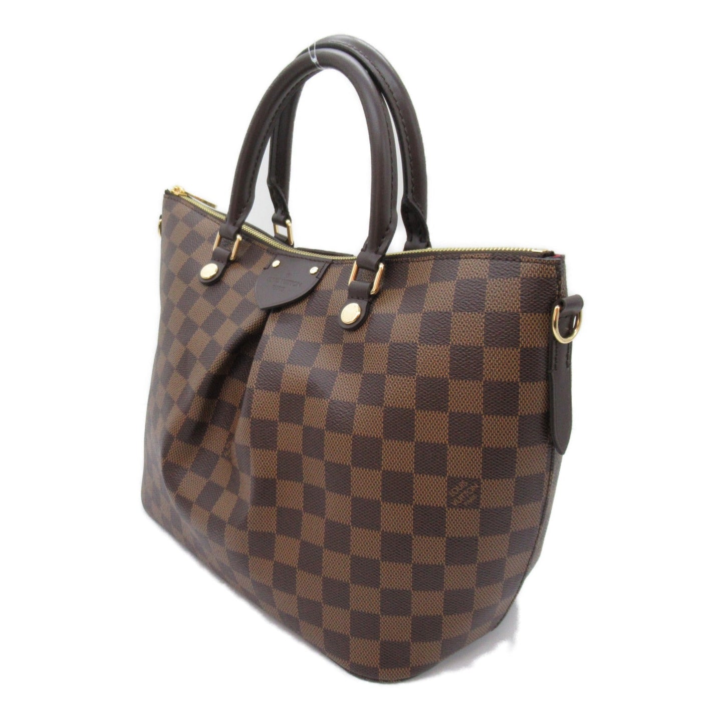 Louis Vuitton Sienna PM 2w Shoulder Bag PVC Coated Canvas Damier  Black N41545