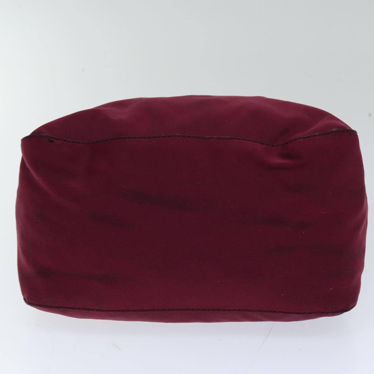 FENDI Mamma Baguette Shoulder Bag Nylon Bordeaux 76102