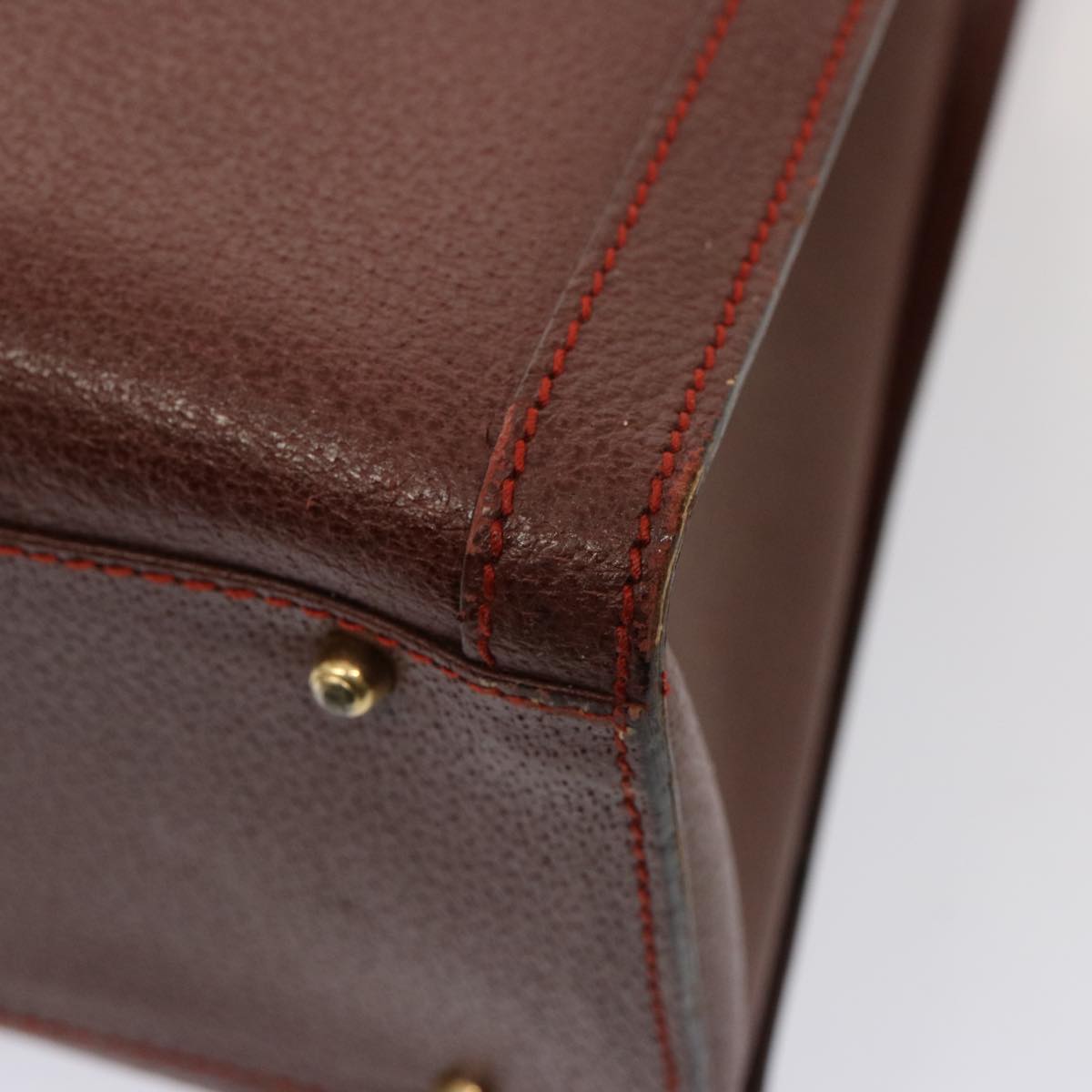 GUCCI Bamboo Tote Bag Leather Brown 002 2853 0260 0 76120