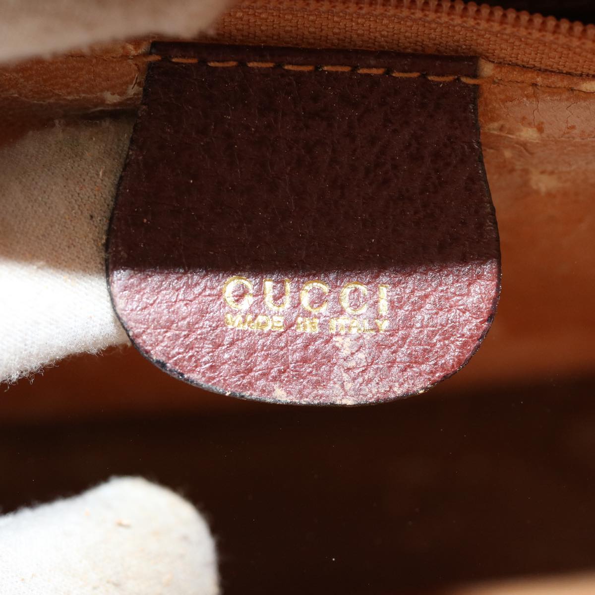GUCCI Bamboo Tote Bag Leather Brown 002 2853 0260 0 76120
