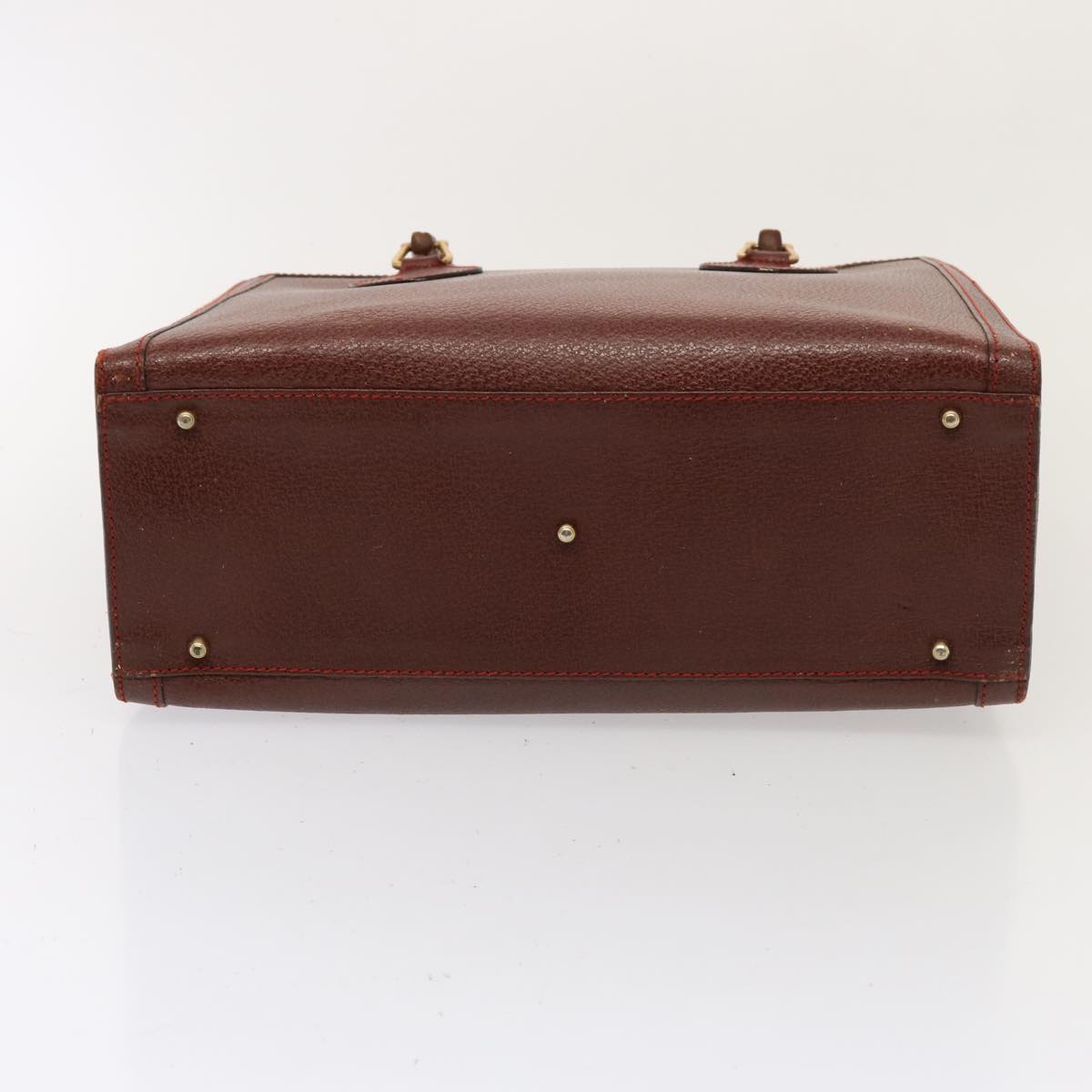 GUCCI Bamboo Tote Bag Leather Brown 002 2853 0260 0 76120
