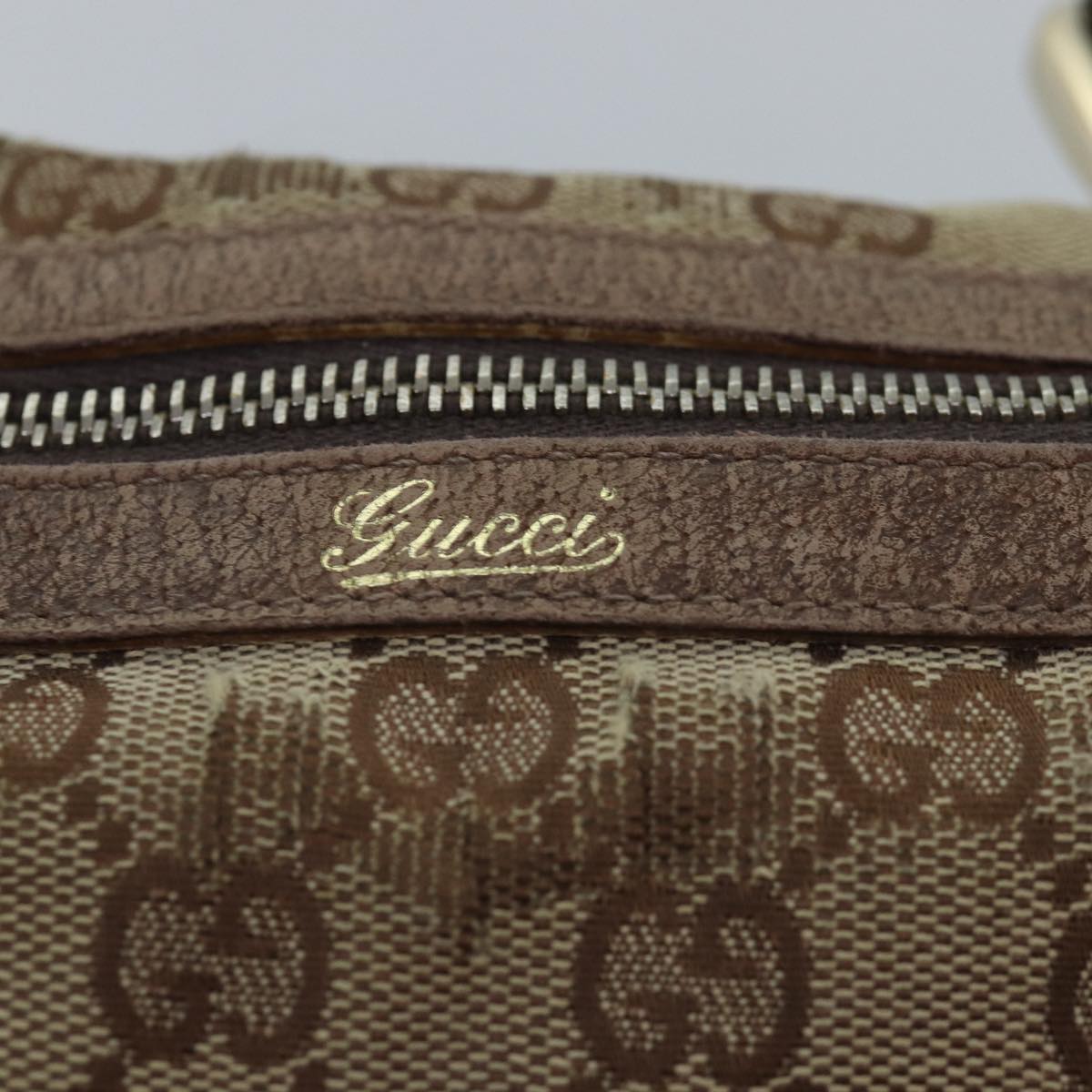 GUCCI GG Canvas Hand Bag Beige 130942 76164