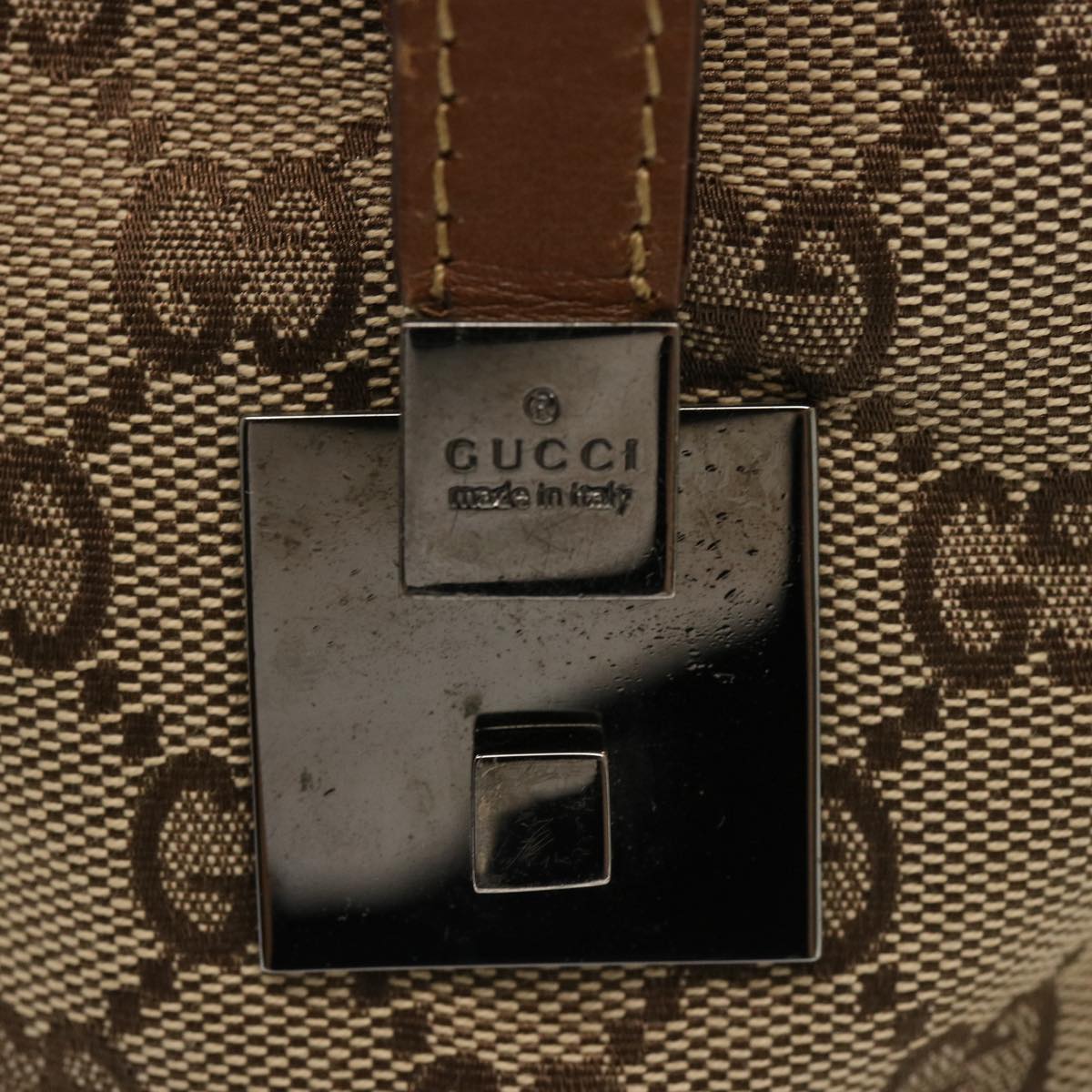 GUCCI GG Canvas Web Sherry Line Boston Bag Beige Red 2122 000 5301 76390