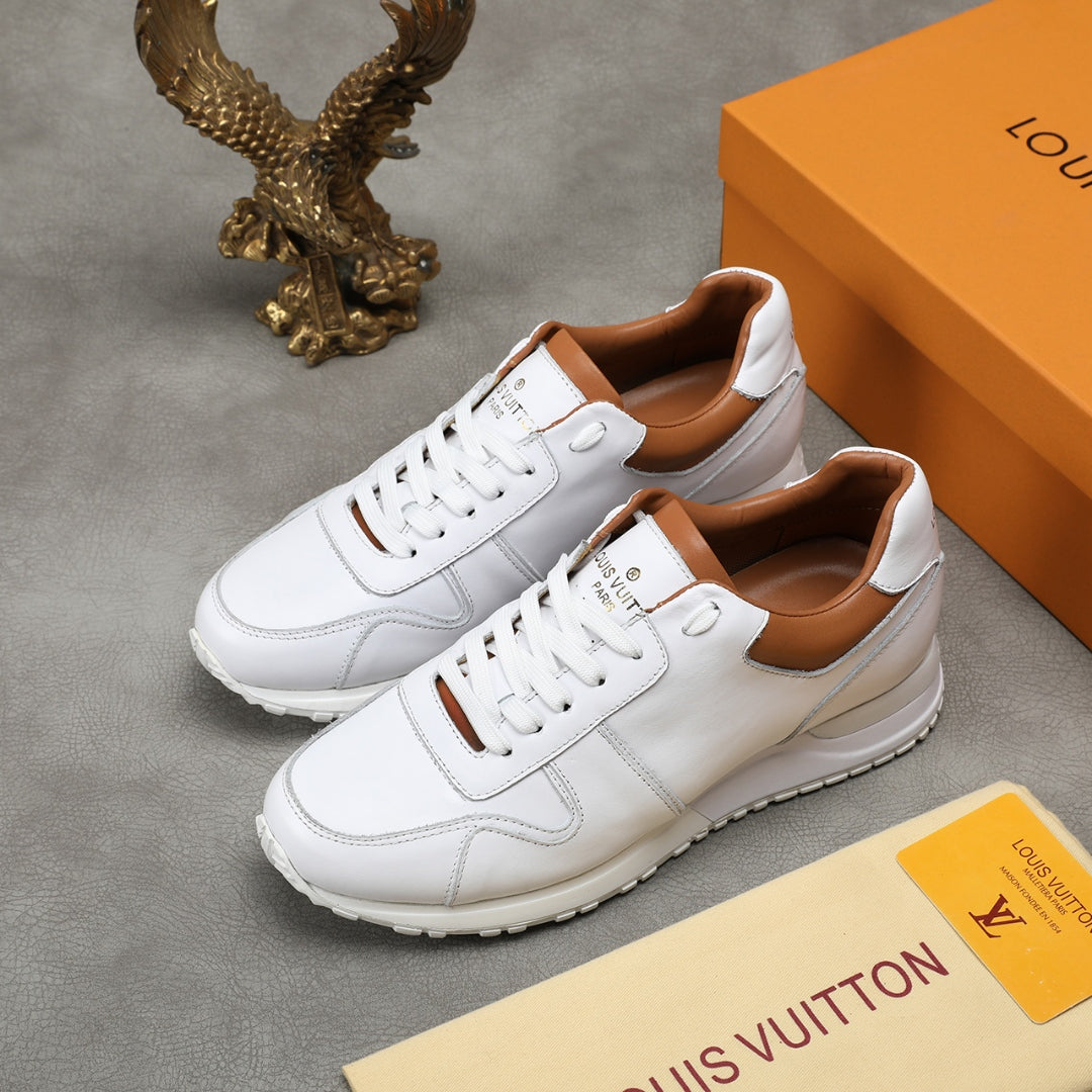 GLM - LUV Run Away Low Top White Sneaker