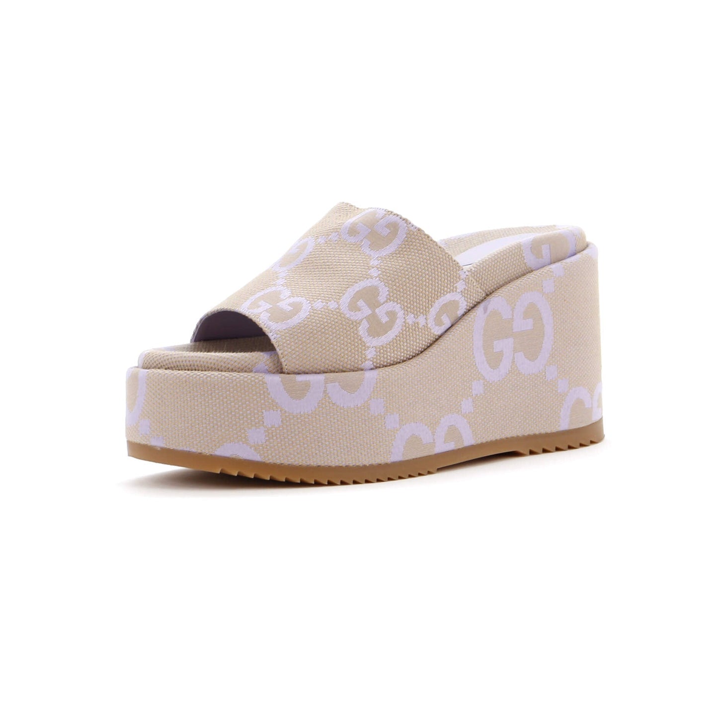 Women's Angelina Platform Wedge Sandals GG Canvas