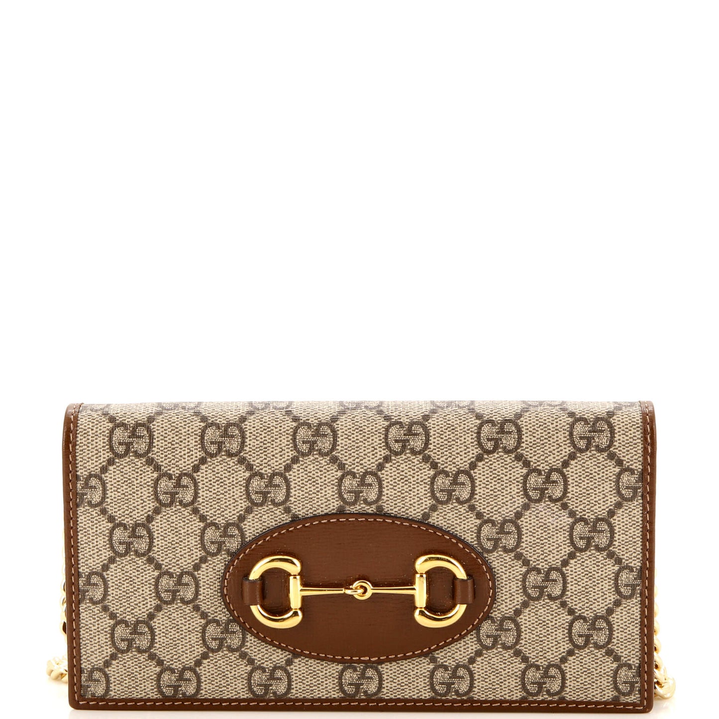 Horsebit 1955 Chain Wallet GG Coated Canvas